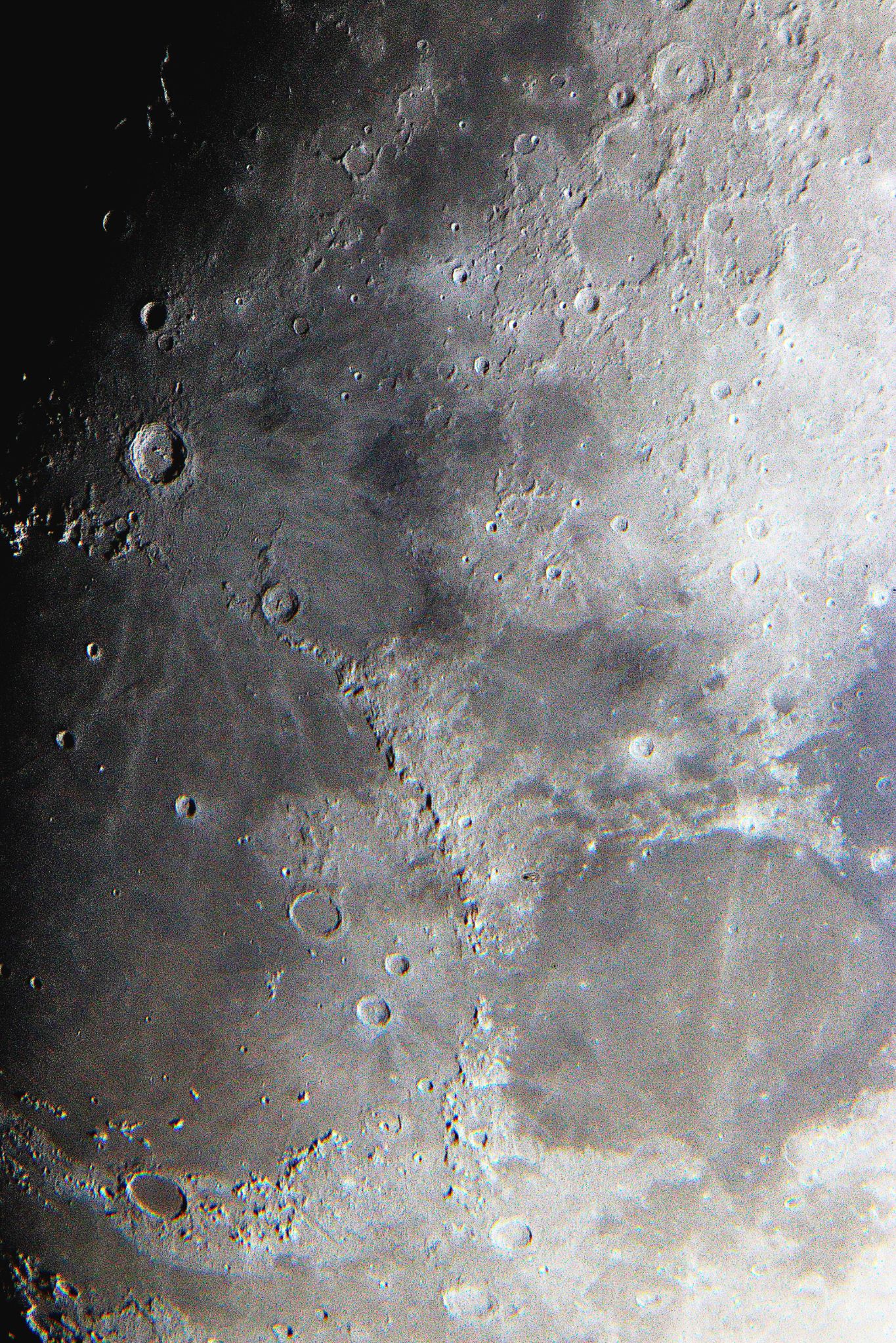 Community photo entitled Moon, Apennine mountains, 2024-05-17 by Randy Strauss on 05/17/2024 at Nebraska