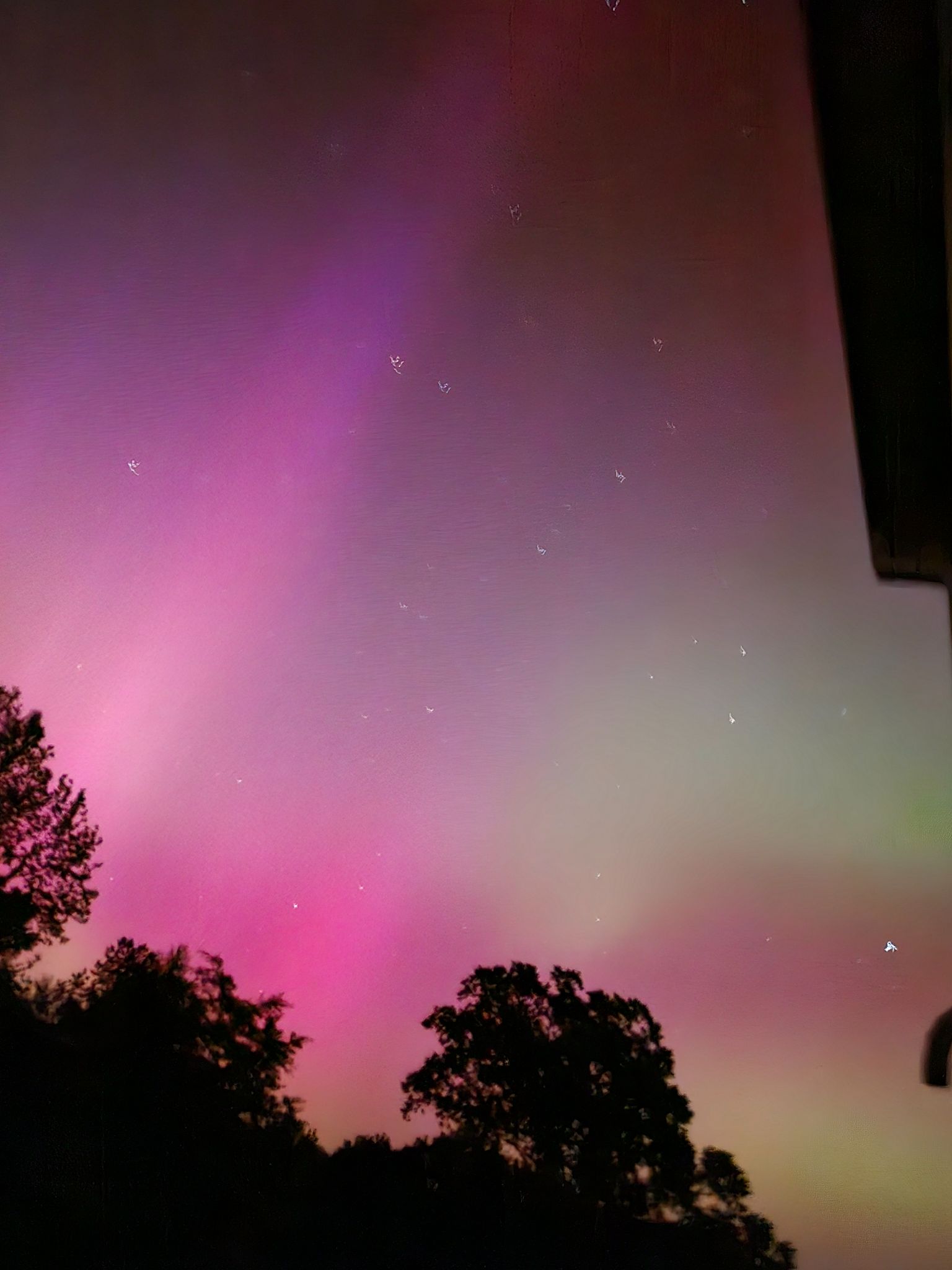 Community photo entitled Alabama aurora by Kristie Toone on 05/10/2024 at Cairo Community, North Alabama, USA