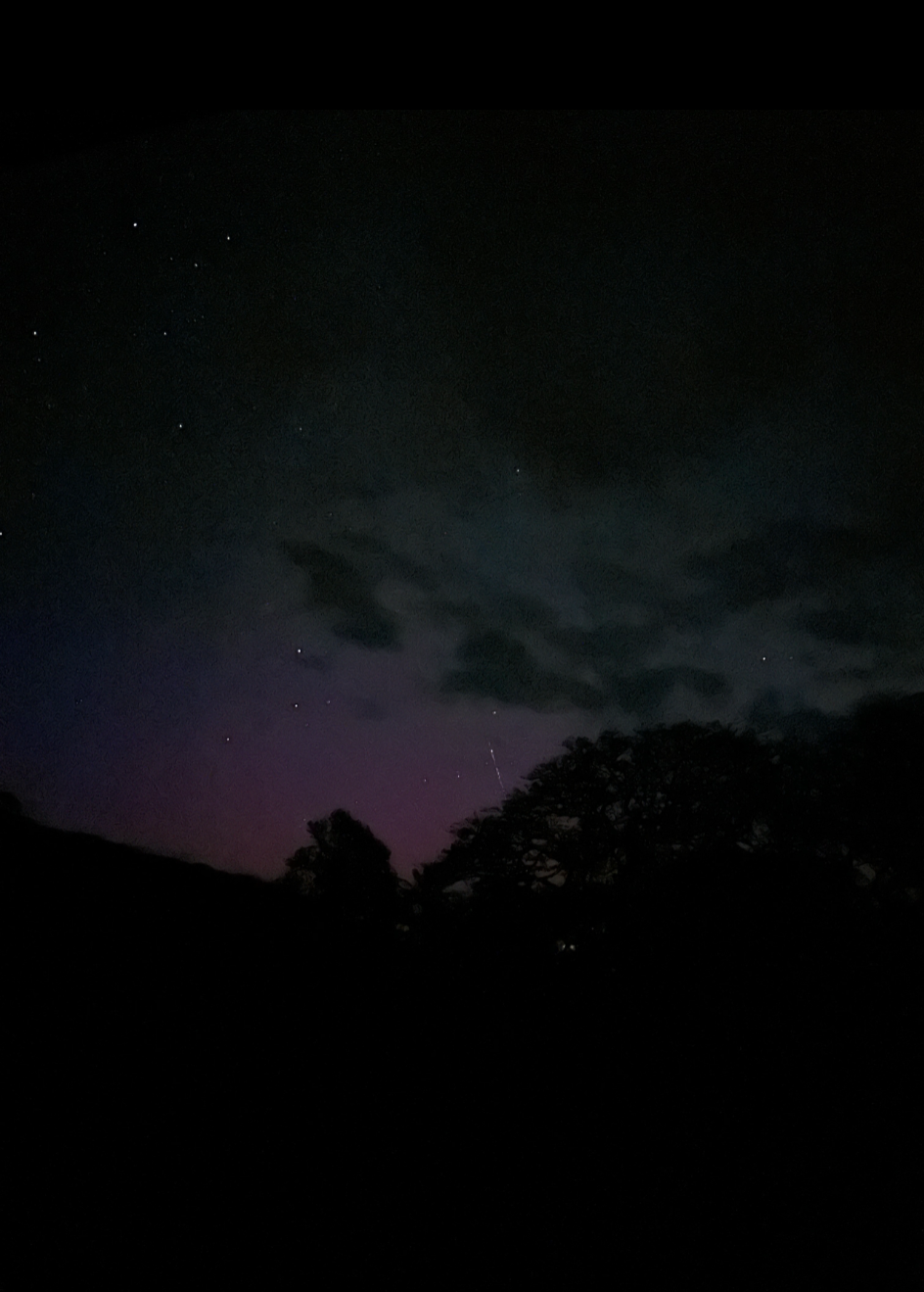 Community photo entitled Big Island Nightglow, Borealis, or…? by Brenda Trowbridge on 05/11/2024 at Naalehu, Big Island