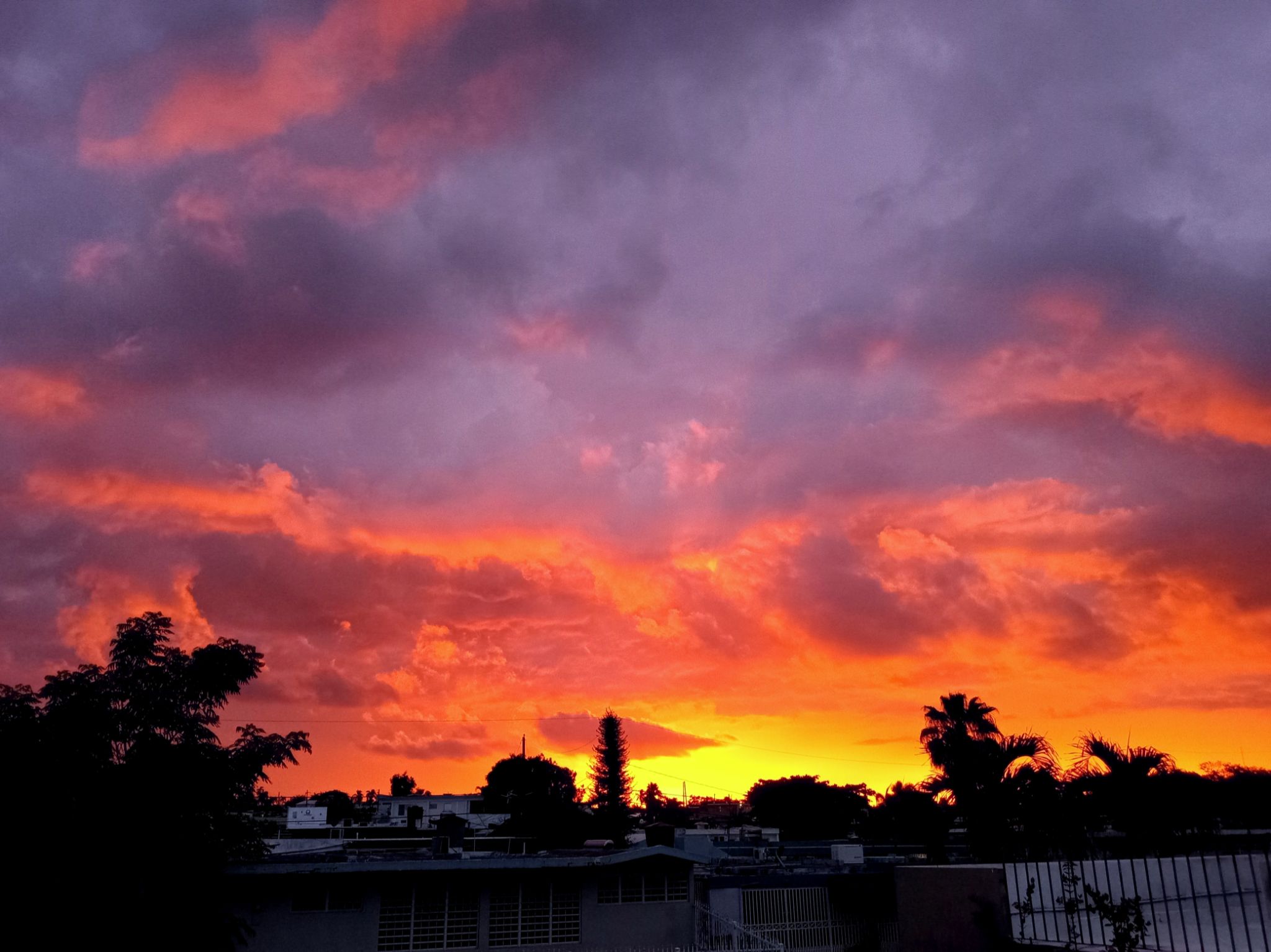 Community photo entitled Tropical summer sunset by Armando Caussade on 05/24/2024 at San Juan, Puerto Rico