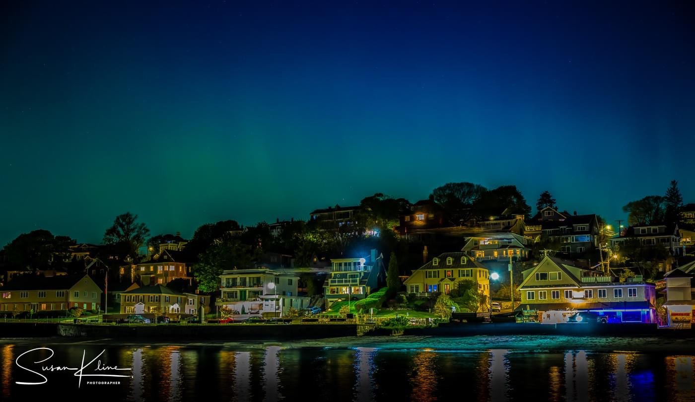 Community photo entitled Northern Lights in New England by Susan Kline on 05/11/2024 at Swampscott, Ma