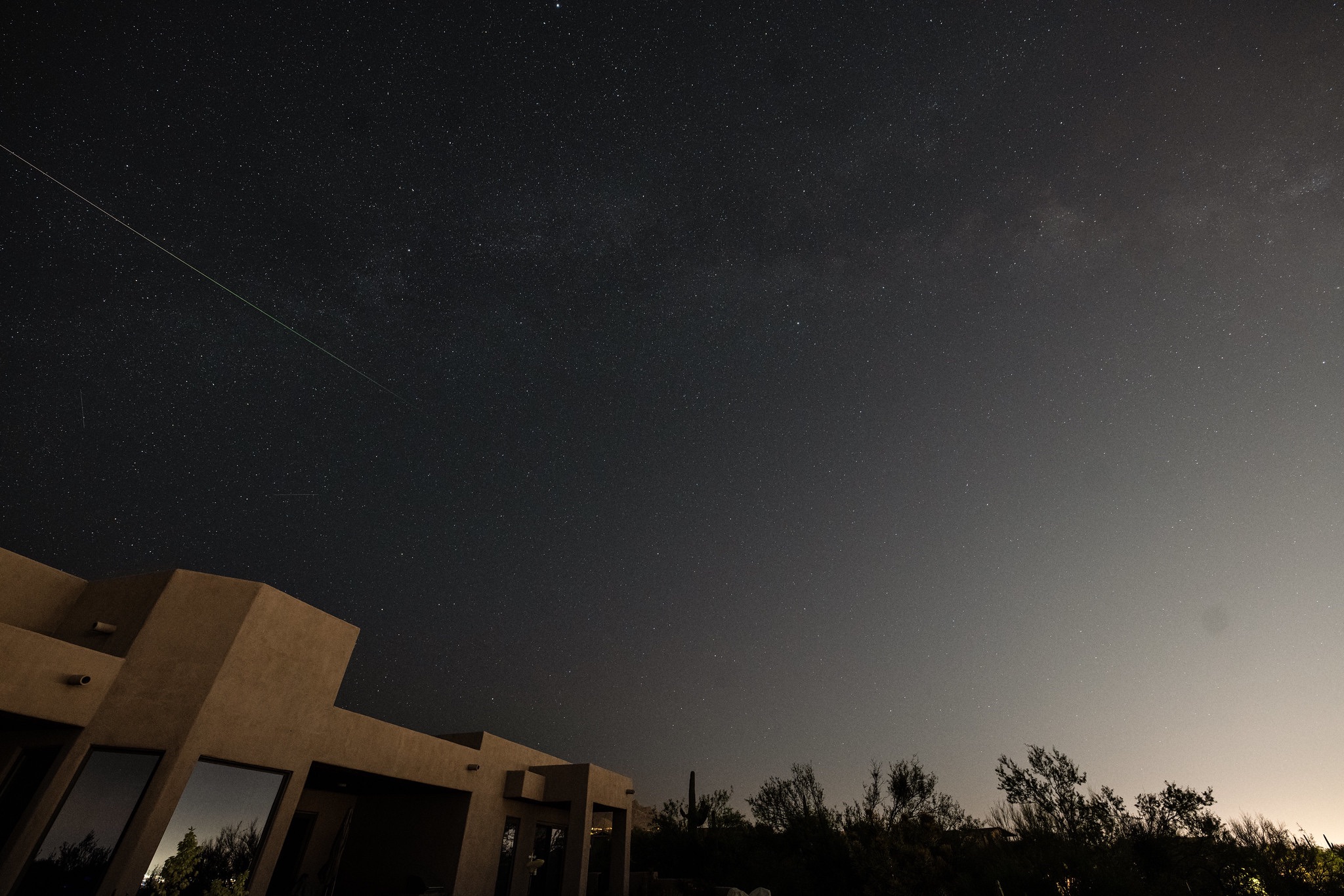 Community photo entitled Earthgrazer eta Aquariid meteor by Eliot Herman on 05/06/2024 at Tucson AZ