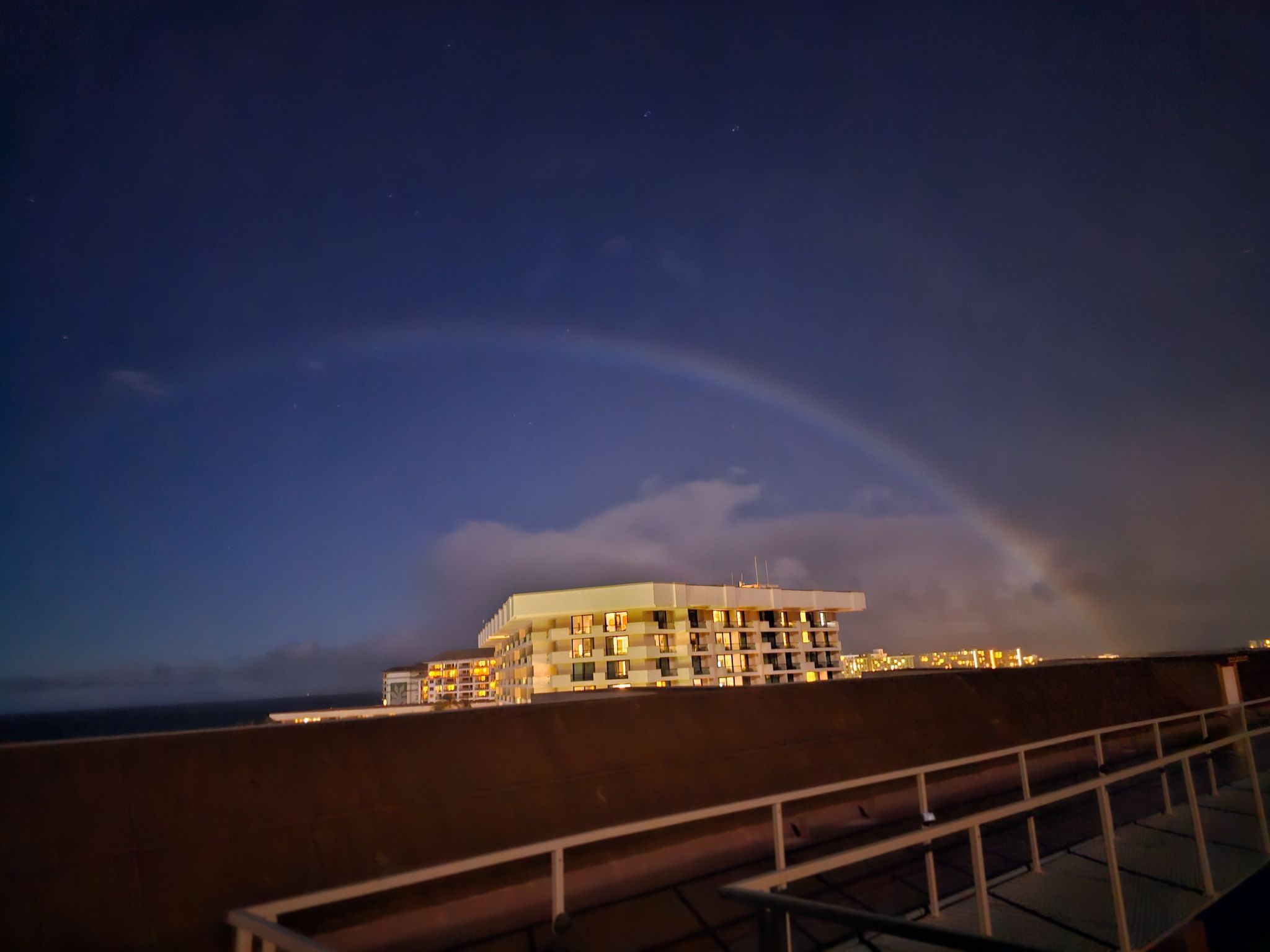 Community photo entitled Moonbow over Maui by Edward Mahoney on 06/21/2024 at Lahaina, Maui