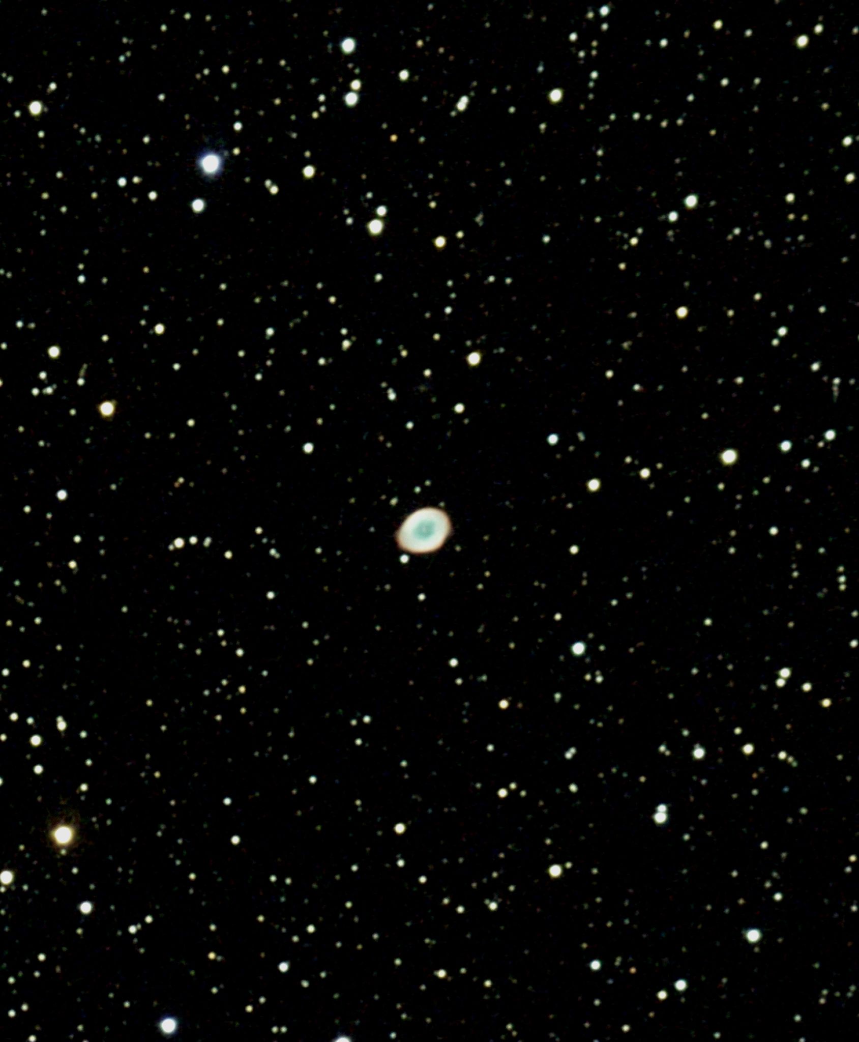 Community photo entitled M 57 The Ring Nebula by Fred Holman on 06/04/2024 at Contoocook, New Hampshire