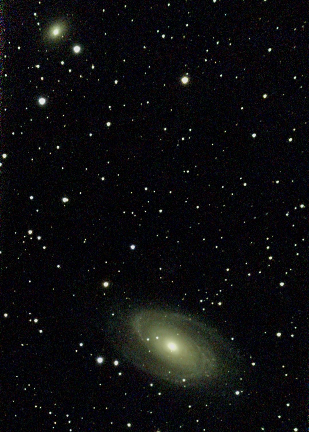 Community photo entitled Bodes Galaxy and NGC3077 by Fred Holman on 06/05/2024 at Contoocook, New Hampshire