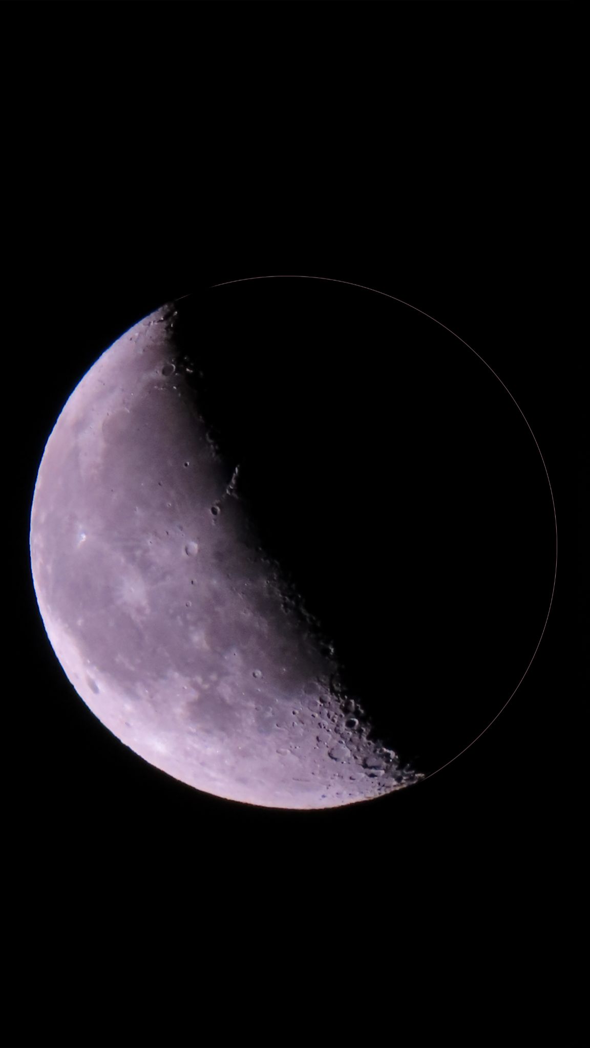 Community photo entitled June Waning Crescent Moon by ANDY BENTLEY on 06/29/2024 at Mountain View, California, United States