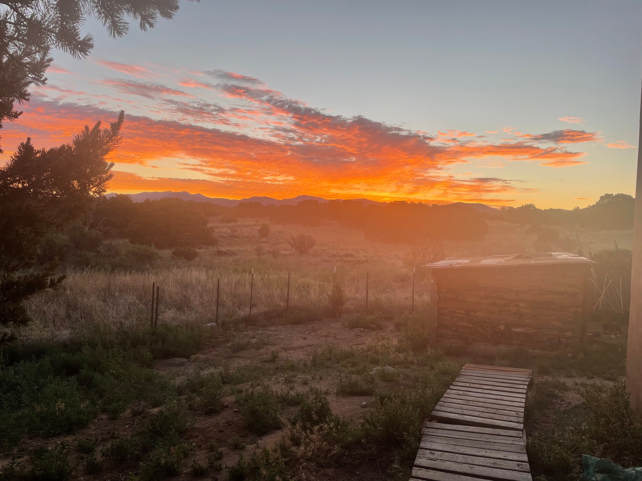 Community photo entitled SANTA FE SUNRISE by EMMA KIST on 06/25/2024 at SANTA FE, NM