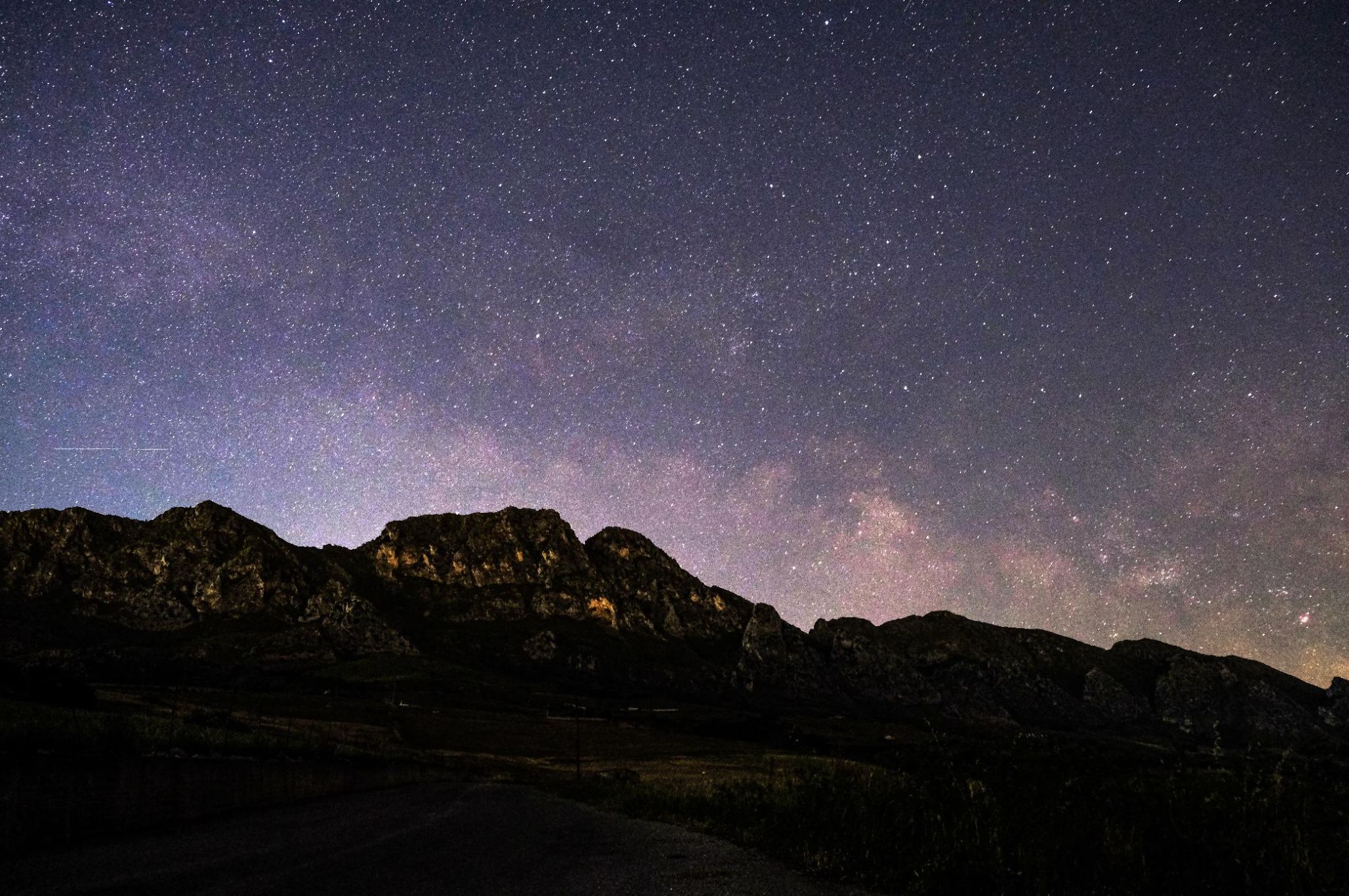 Community photo entitled The rising Milky Way of June by Teresa Molinaro on 06/06/2024 at Palermo, Sicily, Italy