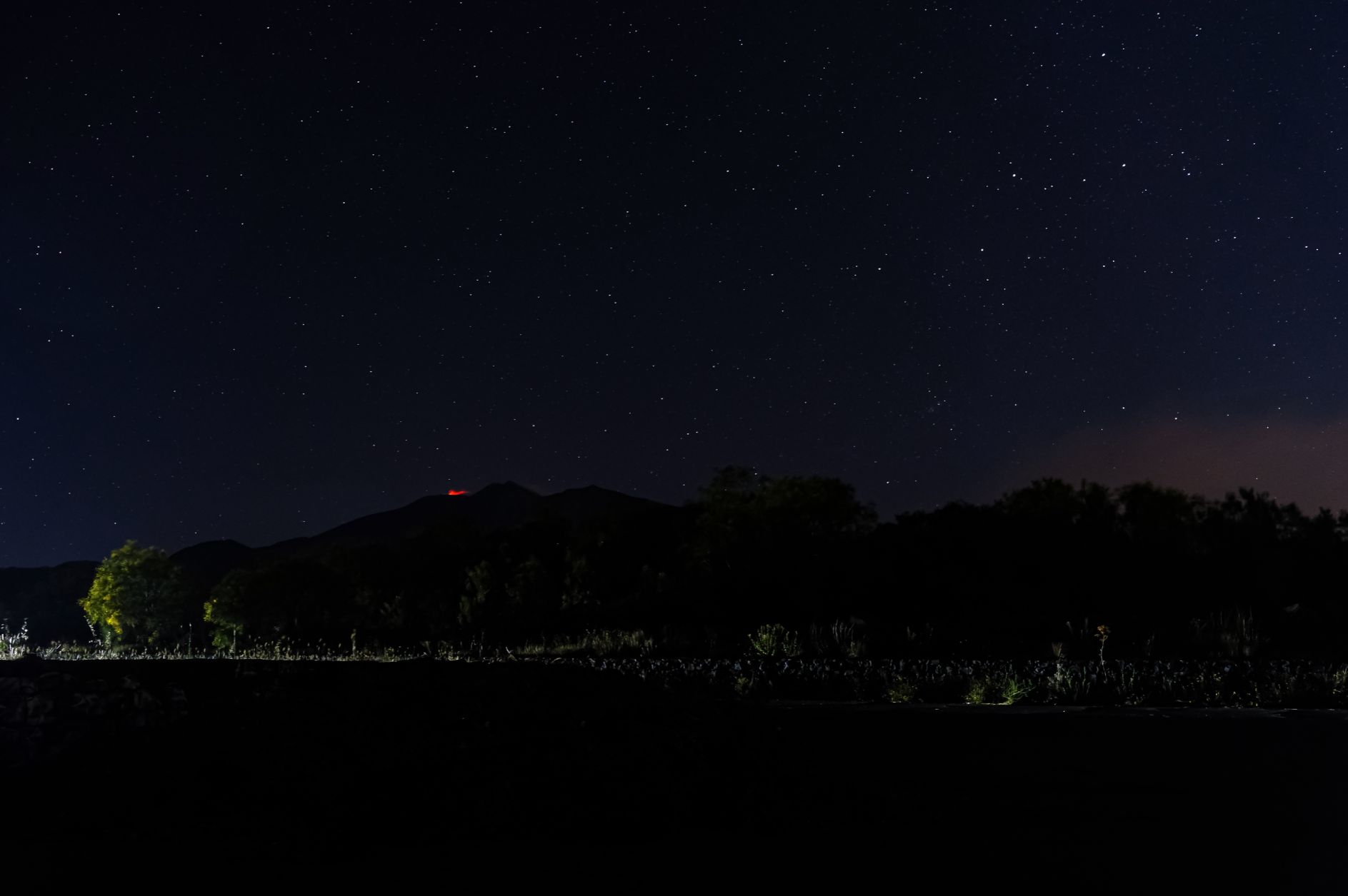 Community photo entitled Starry night on Etna by Teresa Molinaro on 06/27/2024 at Etna, Sicily, Italy