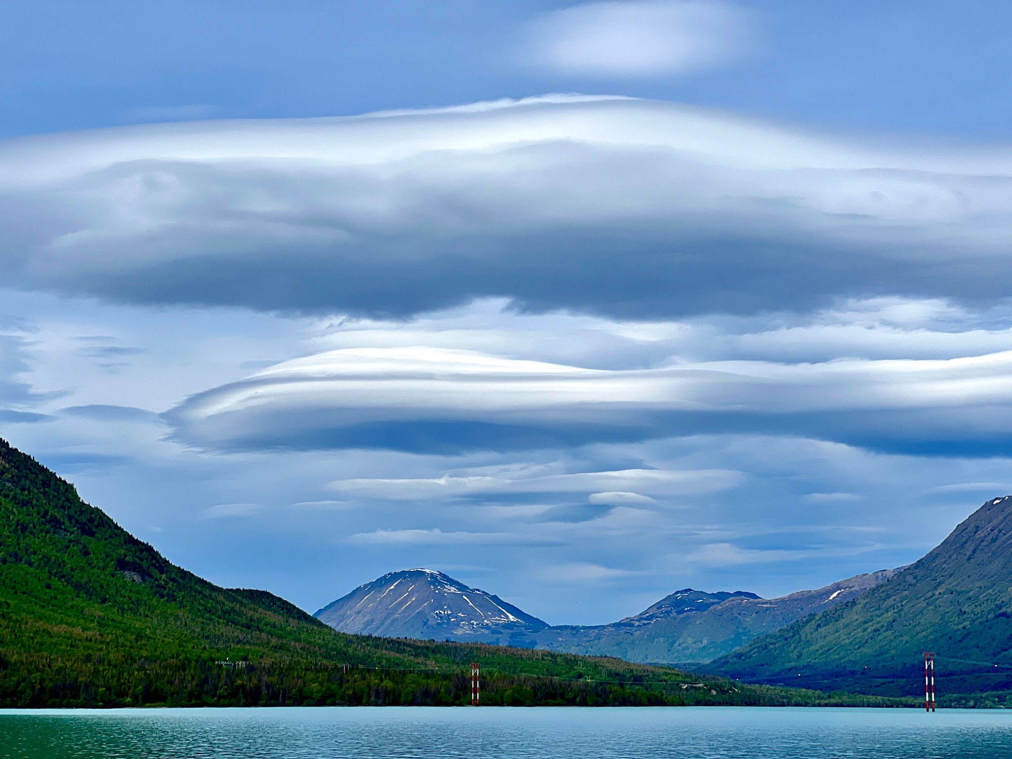 Community photo entitled Sky whales by Kathrin Sundet on 06/08/2024 at Cooper landing Alaska usa