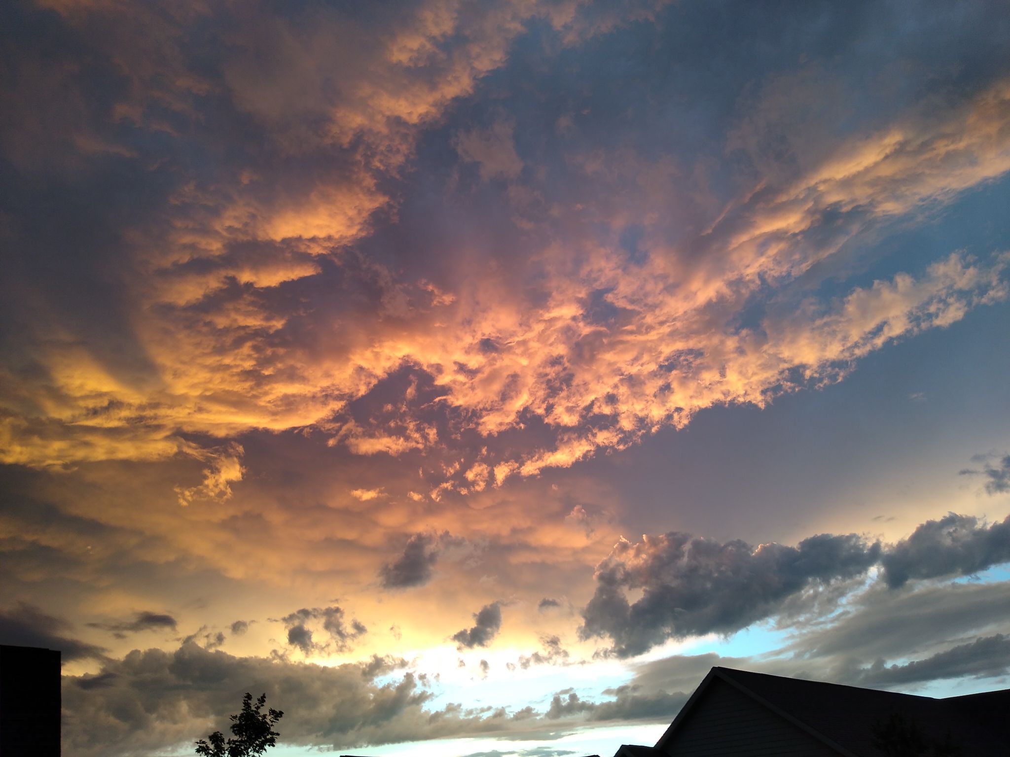 Community photo entitled Post-storm sunset by Jill Ellis on 06/23/2024 at Oregon, WI ,USA