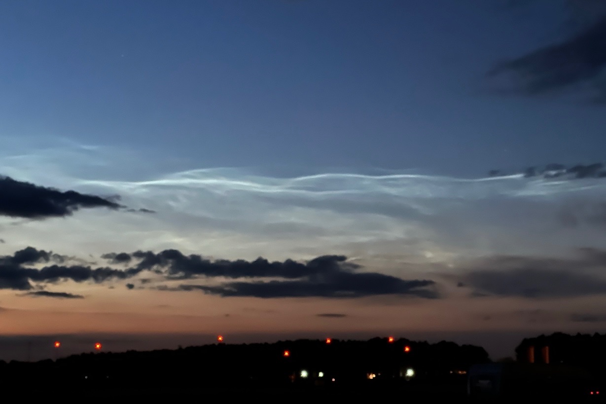 Community photo entitled Notilucents near Mildenhall by DEREK BEATTIE on 06/25/2024 at Mildenhall, Suffolk, England