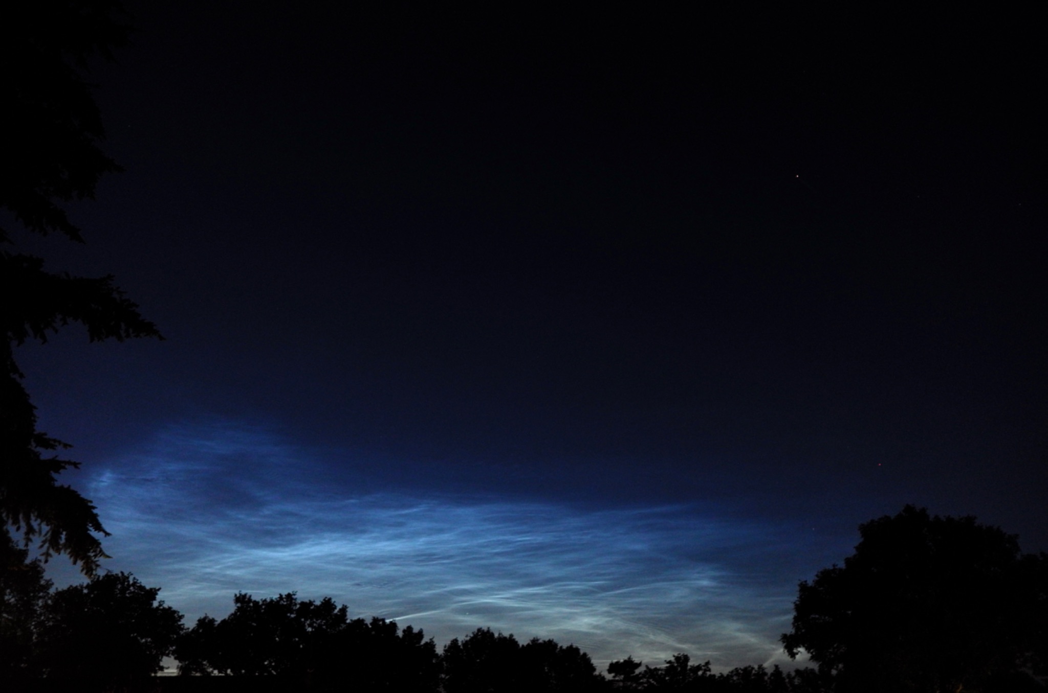 Community photo entitled Noctilucent Clouds by Lea Proicheva on 06/28/2024 at Gennep, The Netherlands