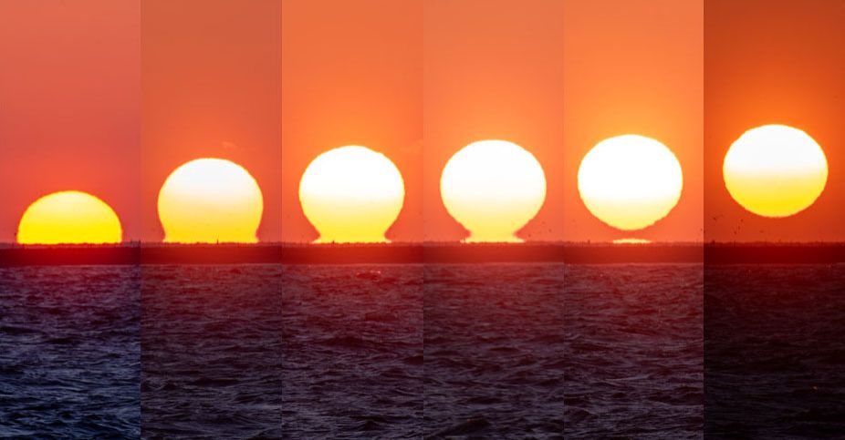 Community photo entitled The Omega (Ω) Sunrise by Juned Patel on 06/05/2024 at Norfolk, UK