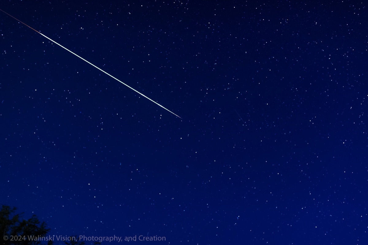 Community photo entitled The Meteor Captured At Dawn by Jelieta Walinski Ph.D on 06/02/2024 at St David, Arizona, USA