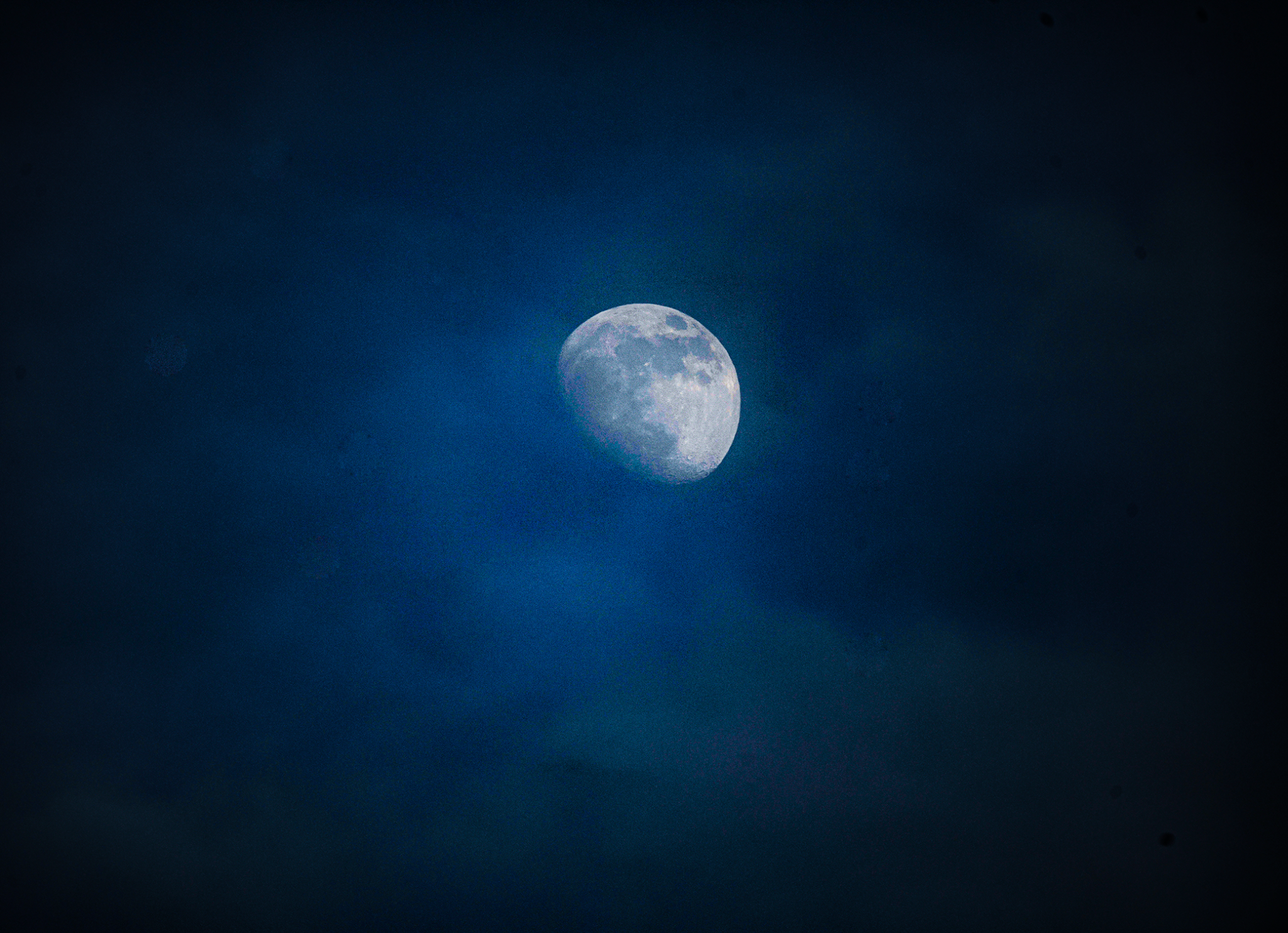 Community photo entitled Luna in the Clouds with Diamonds by Chuck Reinhart on 06/17/2024 at Vincennes, Indiana