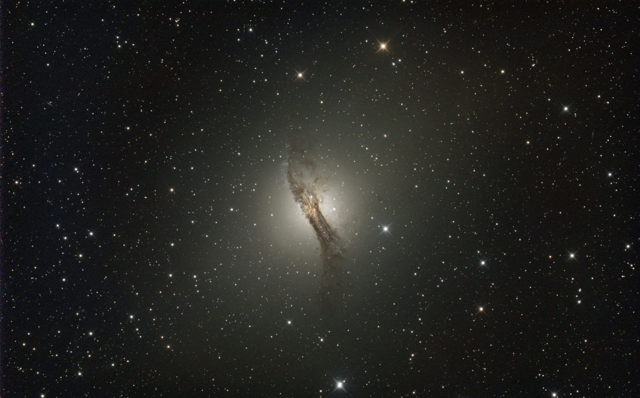 Community photo entitled Ngc 5128 by david collis-bird on 05/01/2024 at winmalee ,lower blue mts,nsw   australia