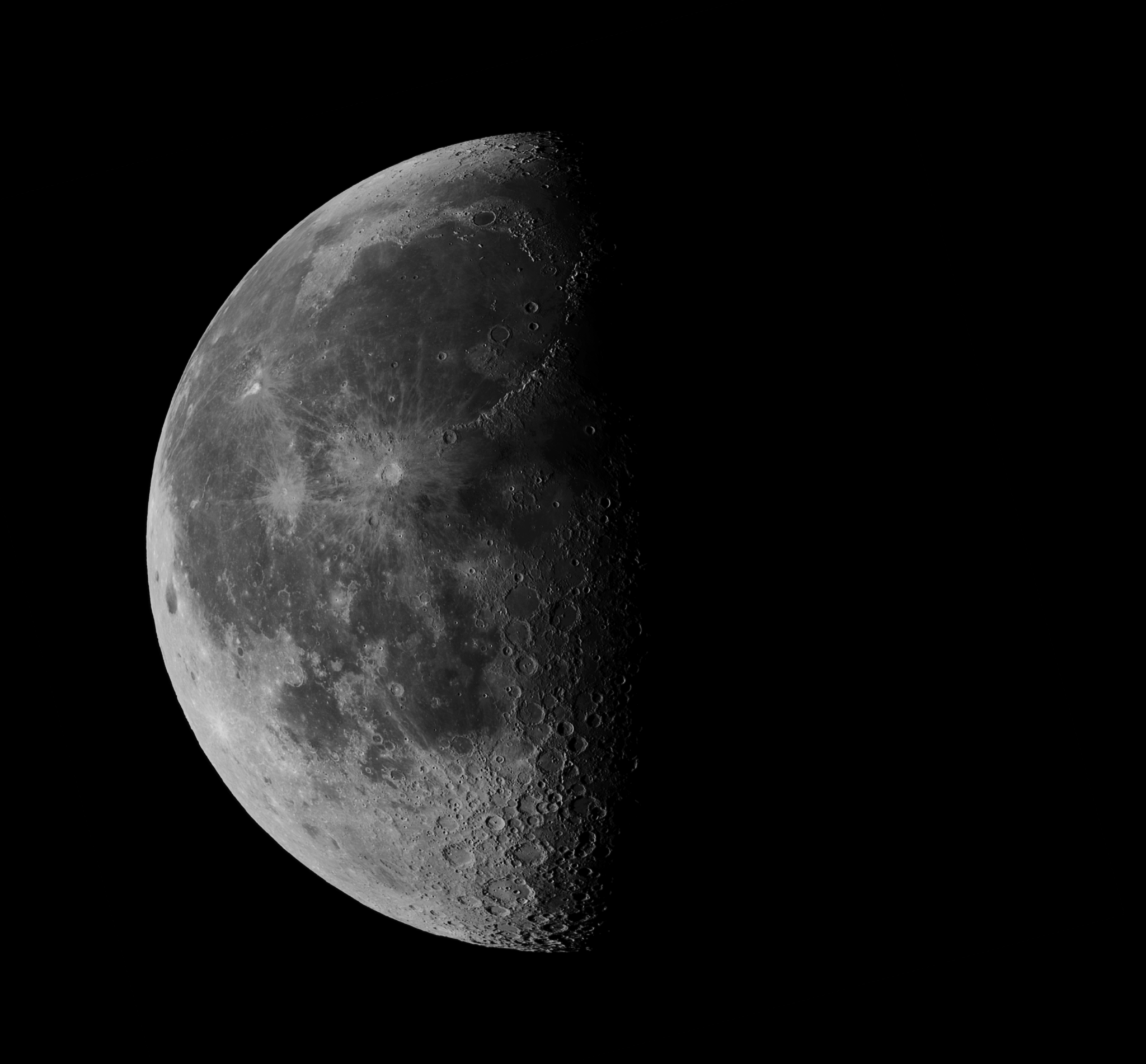 Community photo entitled Last quarter Moon by David Hoskin on 07/27/2024 at Halifax, Nova Scotia, Canada