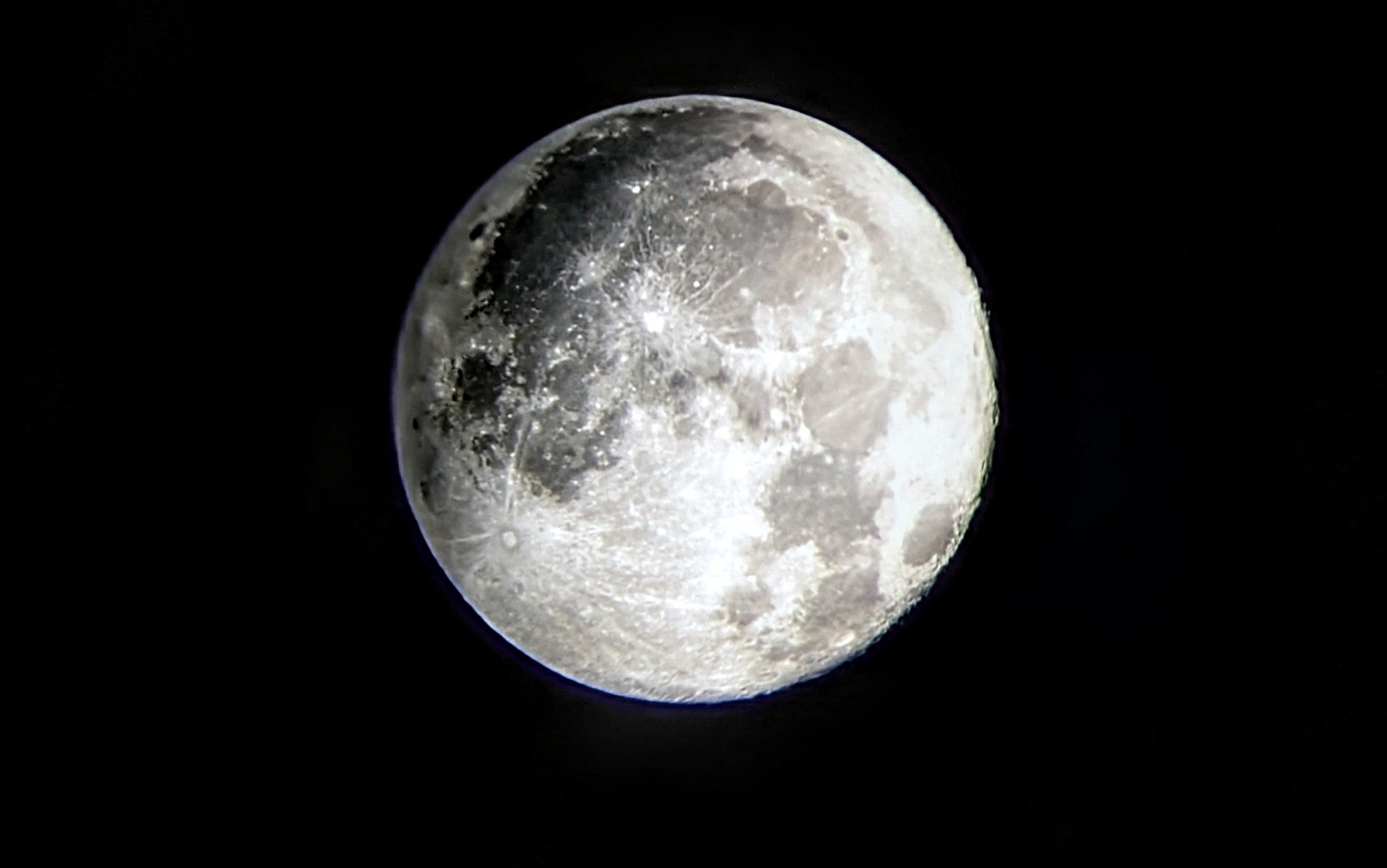 Community photo entitled Bringing on the Thunder, Moon. by Wayne Spangler on 07/22/2024 at Southwest Missouri