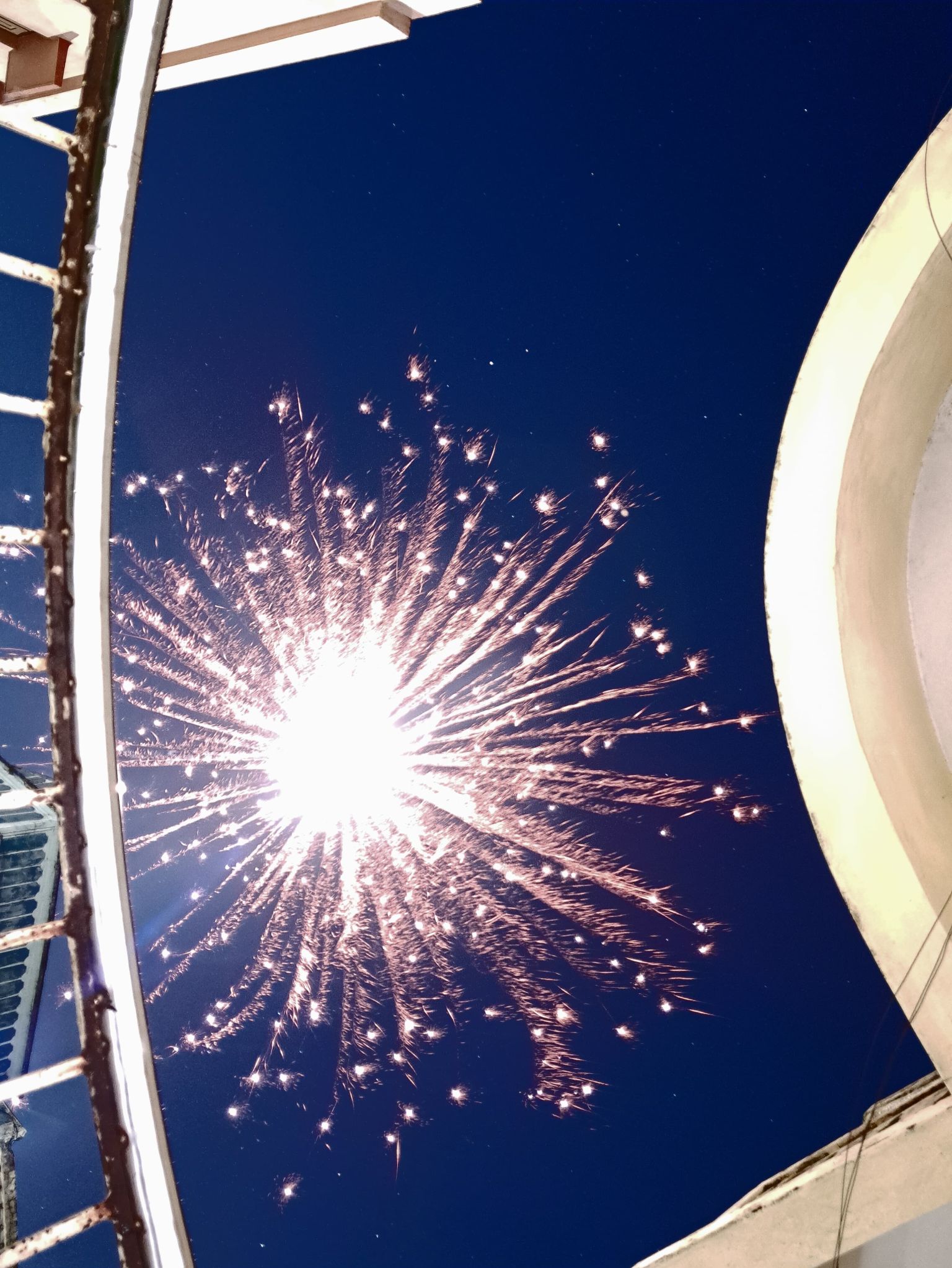 Community photo entitled Starry night sky with Sparkling fireworks by Satyakam Beura on 07/15/2024 at Cuttack,Odisha,India