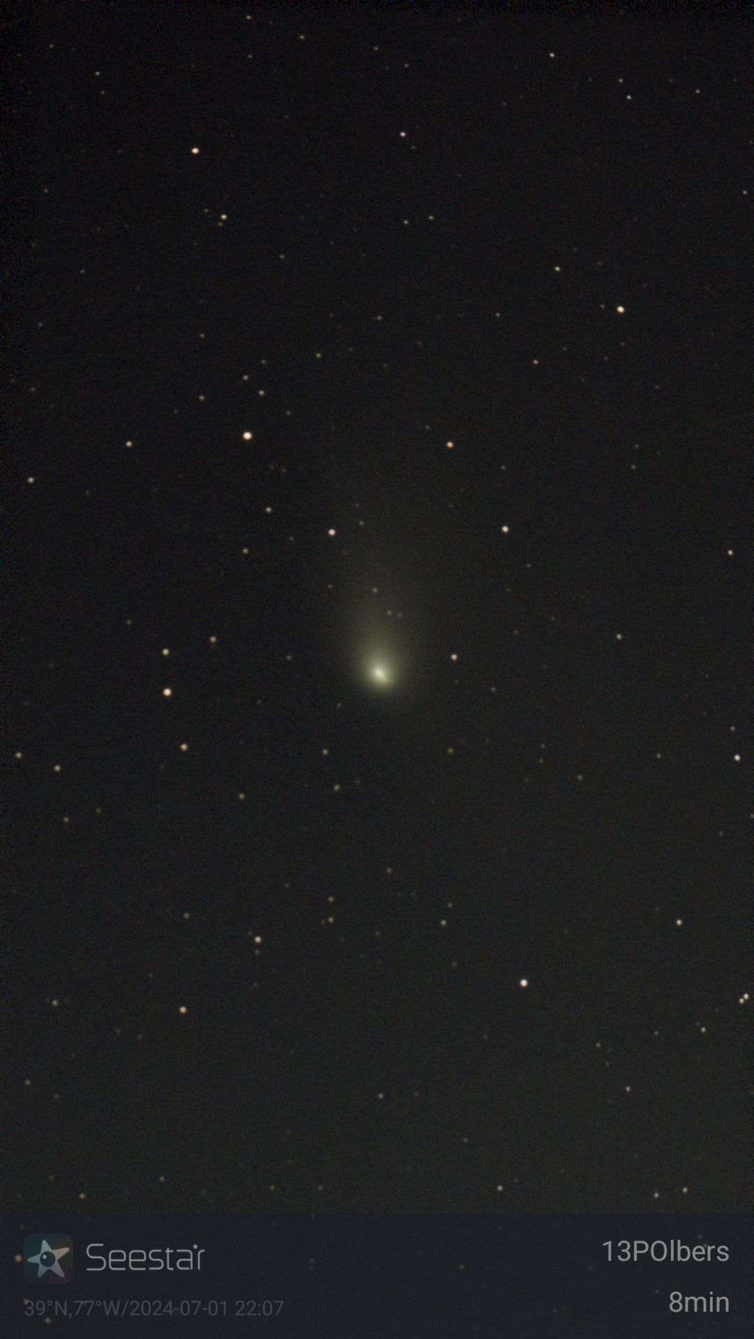 Community photo entitled Comet 13P Olbers by George Cassutto on 07/01/2024 at 