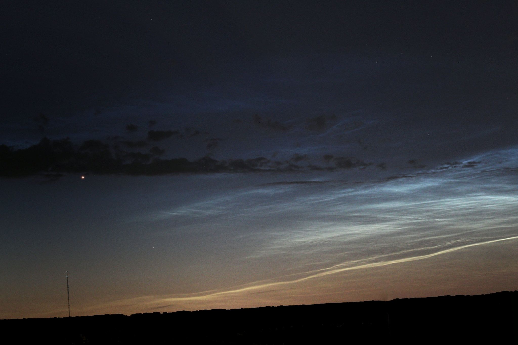 Community photo entitled Noctilucent Clouds NLC by VLIARD Photography on 06/28/2024 at Epernay France