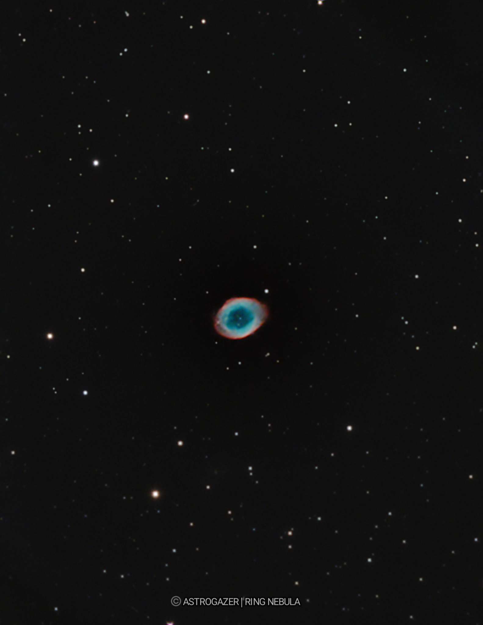 Community photo entitled Ring Nebula by Atharva Maurya on 07/08/2024 at Bhadohi, Uttar Pradesh, India