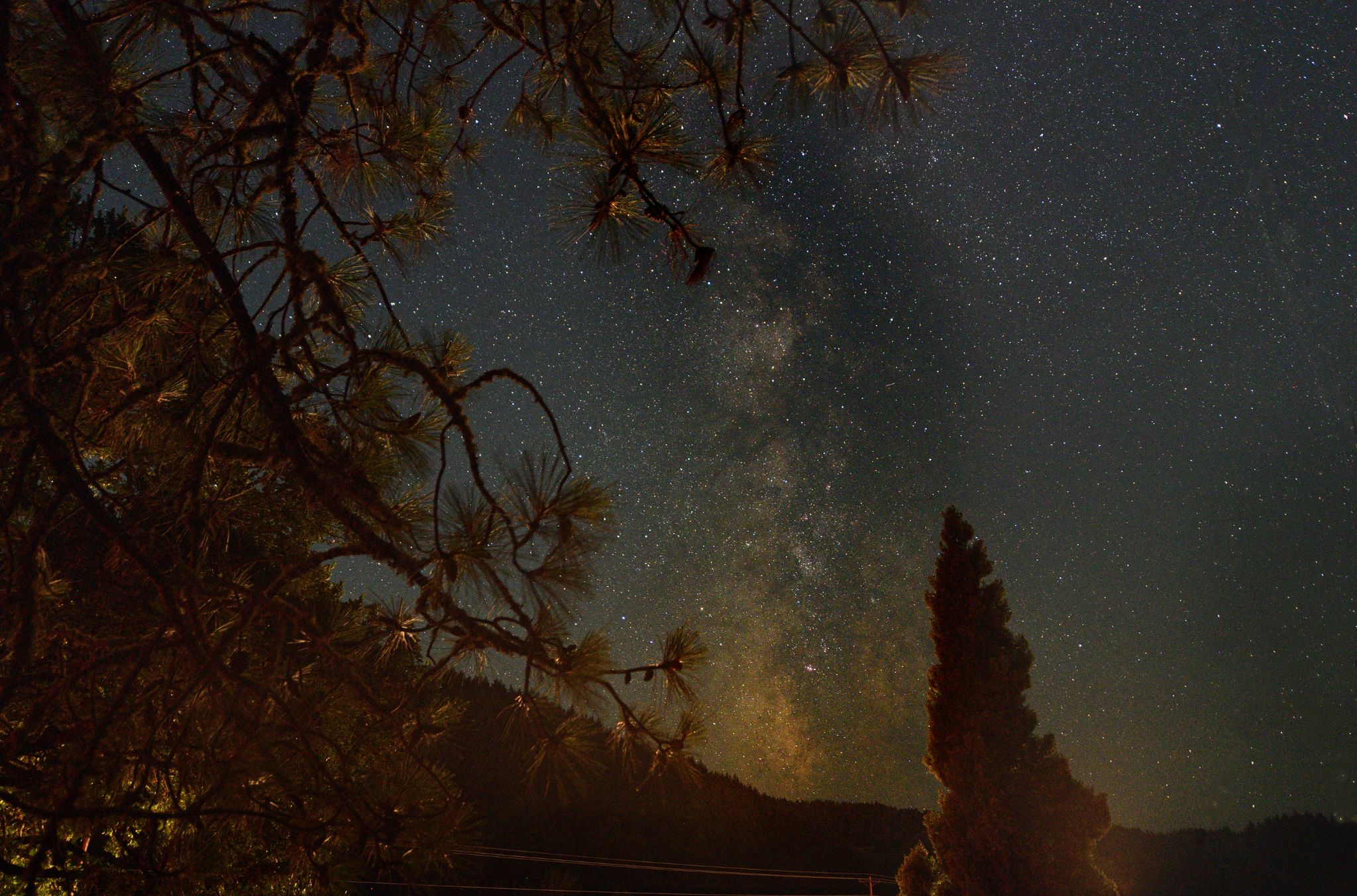 Community photo entitled The Milky Way by Cecille Kennedy on 07/08/2024 at Winston, Oregon