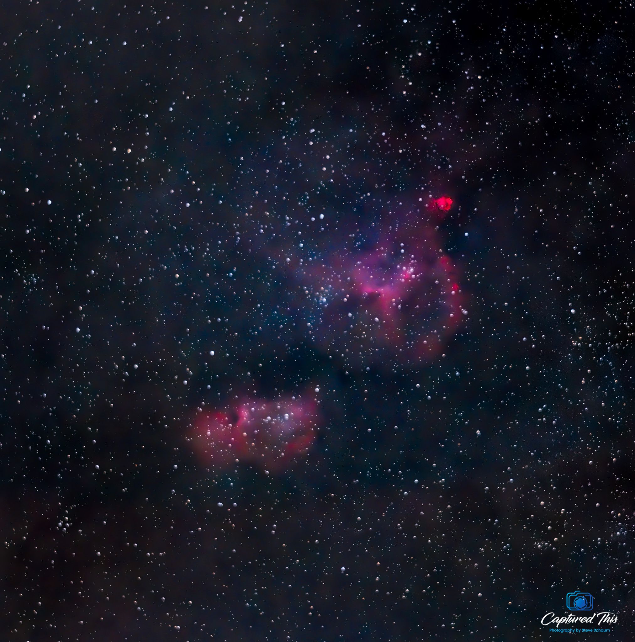 Community photo entitled Heart and Soul Nebula by Steve Schaum on 07/07/2024 at Ashokan Reservoir, Catskills, NY