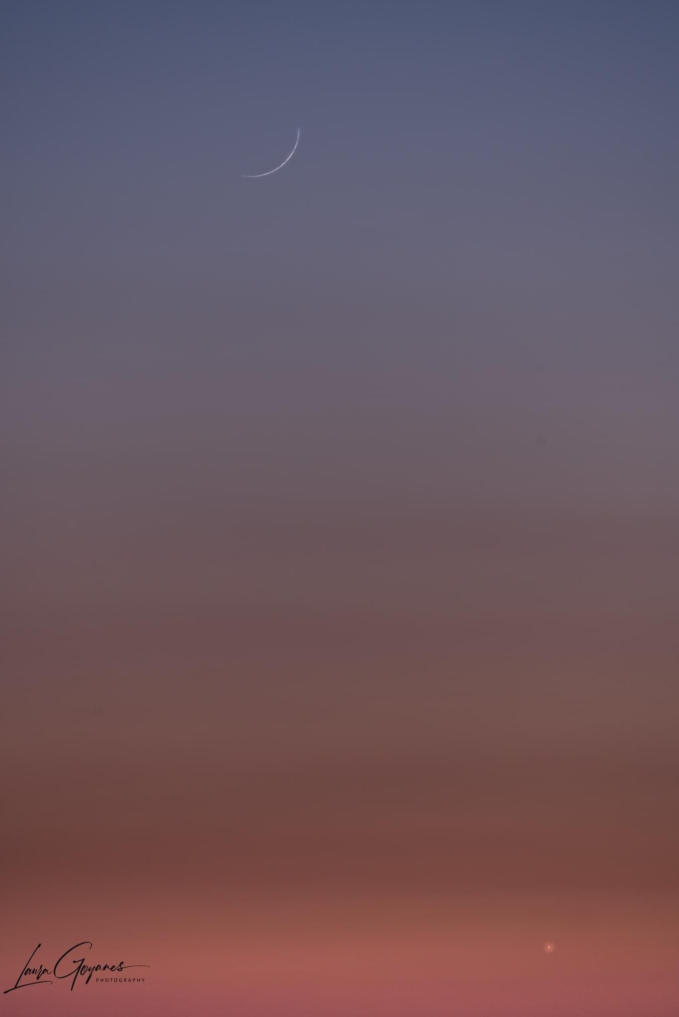 Community photo entitled Moon and Venus by Laura Goyanes on 07/06/2024 at Bratenahl Ohio