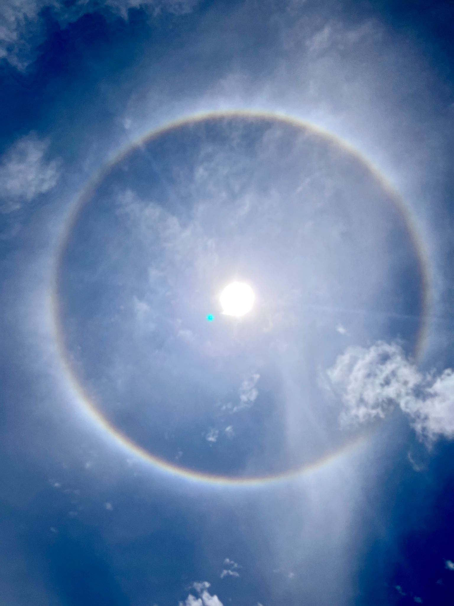 Community photo entitled Sun Halo by Bhushan Verma on 07/15/2024 at Salakati, Kokrajhar, Assam, India