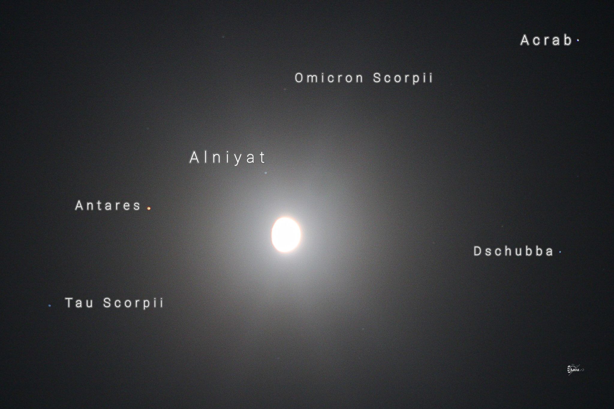 Community photo entitled Moon meets Antares and Alniyat Star by Saqlain Haider on 07/17/2024 at Pattoki,Punjab,Pakistan