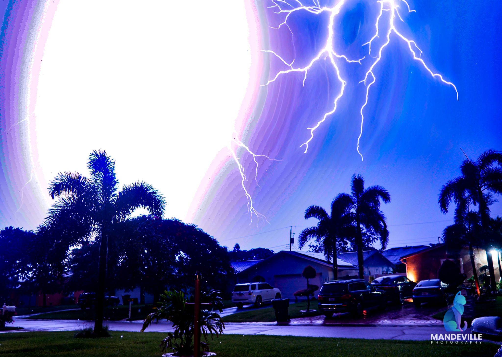 Community photo entitled Lightning in Largo, Florida by Christy Mandeville on 07/08/2024 at Largo, Florida, USA