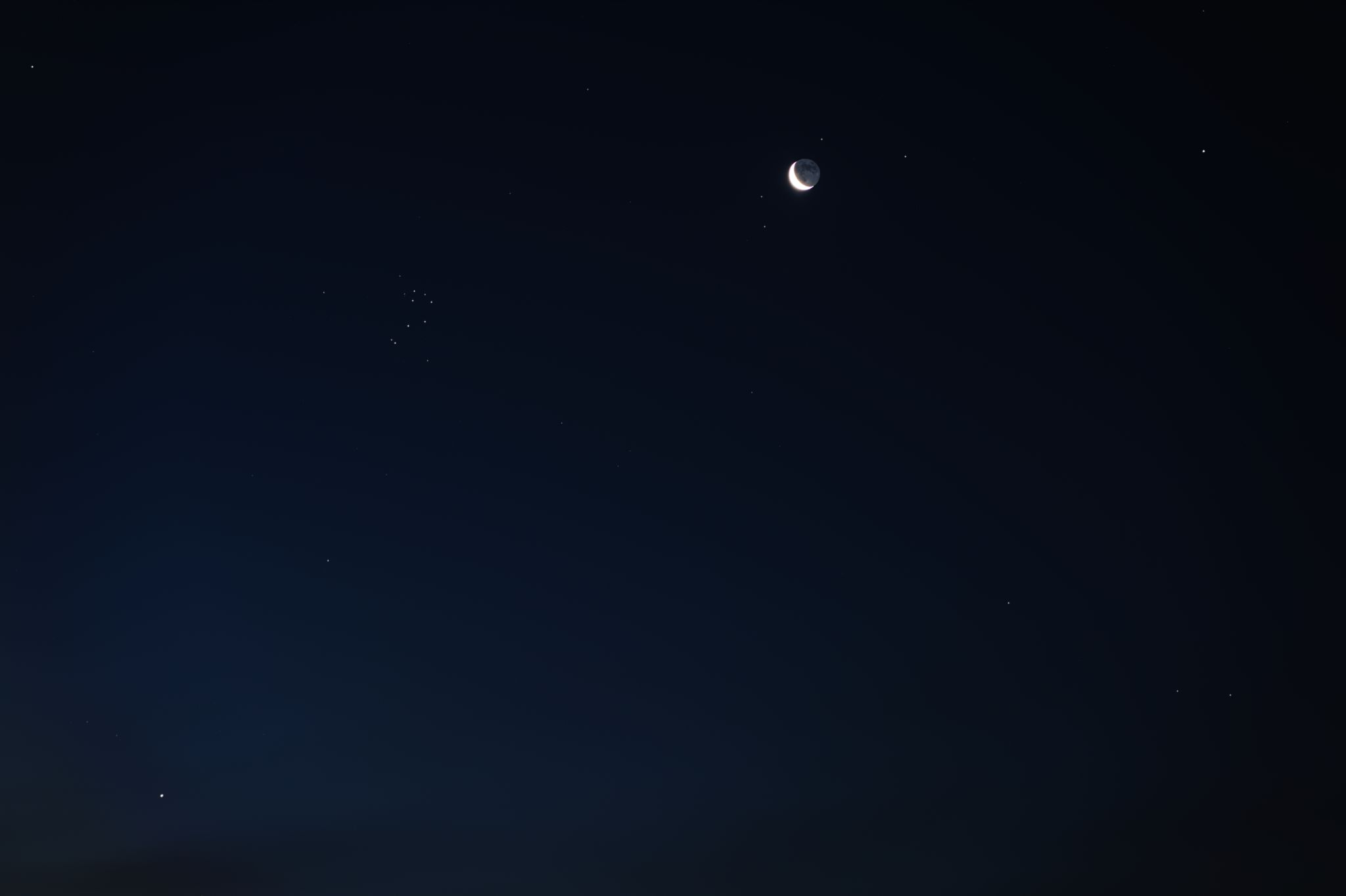 Community photo entitled Moon, Mars, Uranus, Jupiter and Pleiades by Fausto Lubatti on 07/02/2024 at Melegnano, Lombardy, Italy