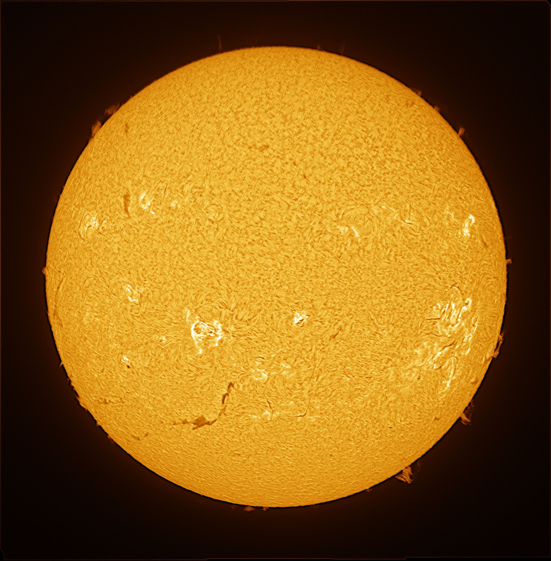 Community photo entitled Solar Activity by Jim Militello on 07/18/2024 at Tucson, Arizona  USA