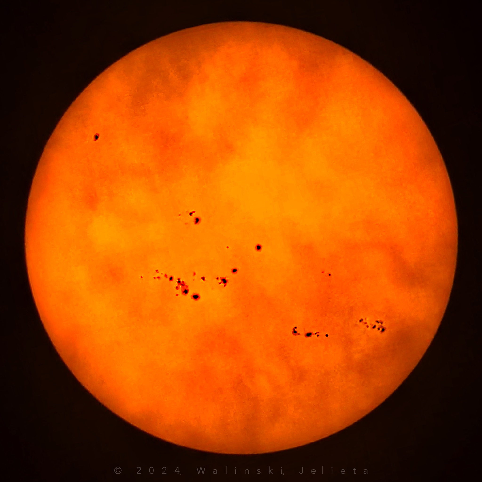 Community photo entitled Sunspots Behind The Clouds by Jelieta Walinski Ph.D on 07/28/2024 at St. David, Arizona, USA