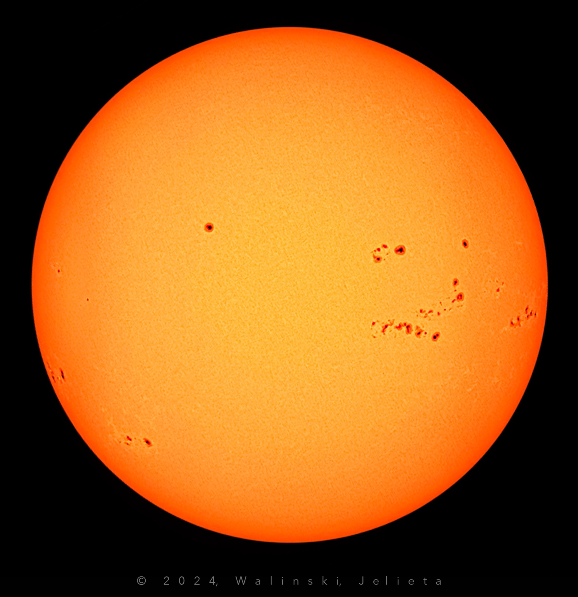 Community photo entitled Sunspots July 31 by Jelieta Walinski on 07/31/2024 at St. David, Arizona, USA