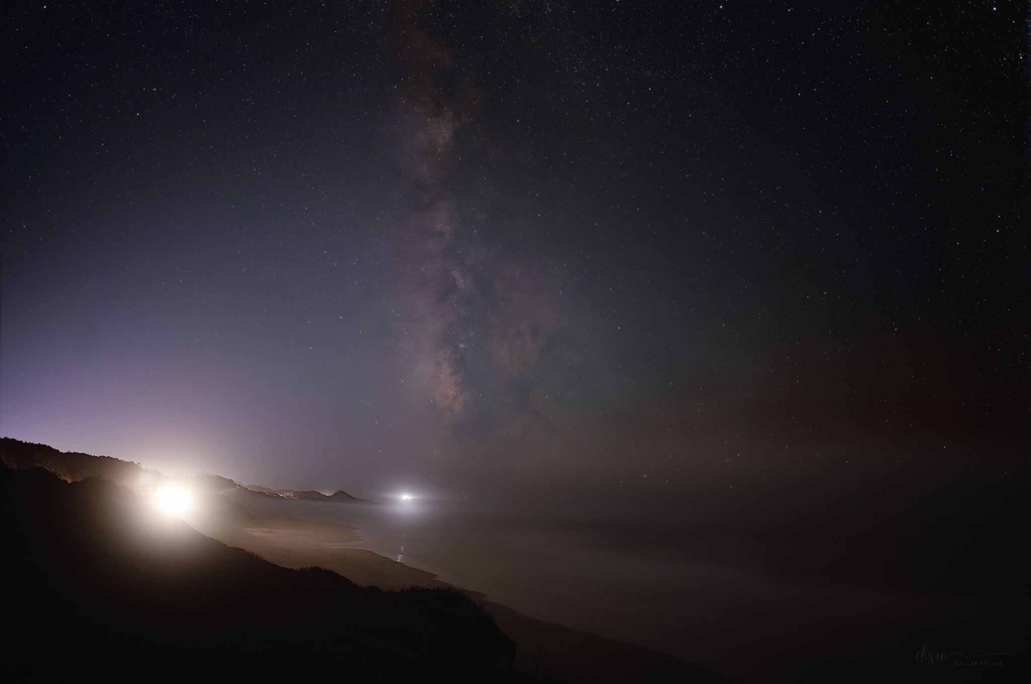 Community photo entitled Milky Way Rising by Jeremy Likness on 07/07/2024 at Moolack Beach, Newport, Oregon, USA