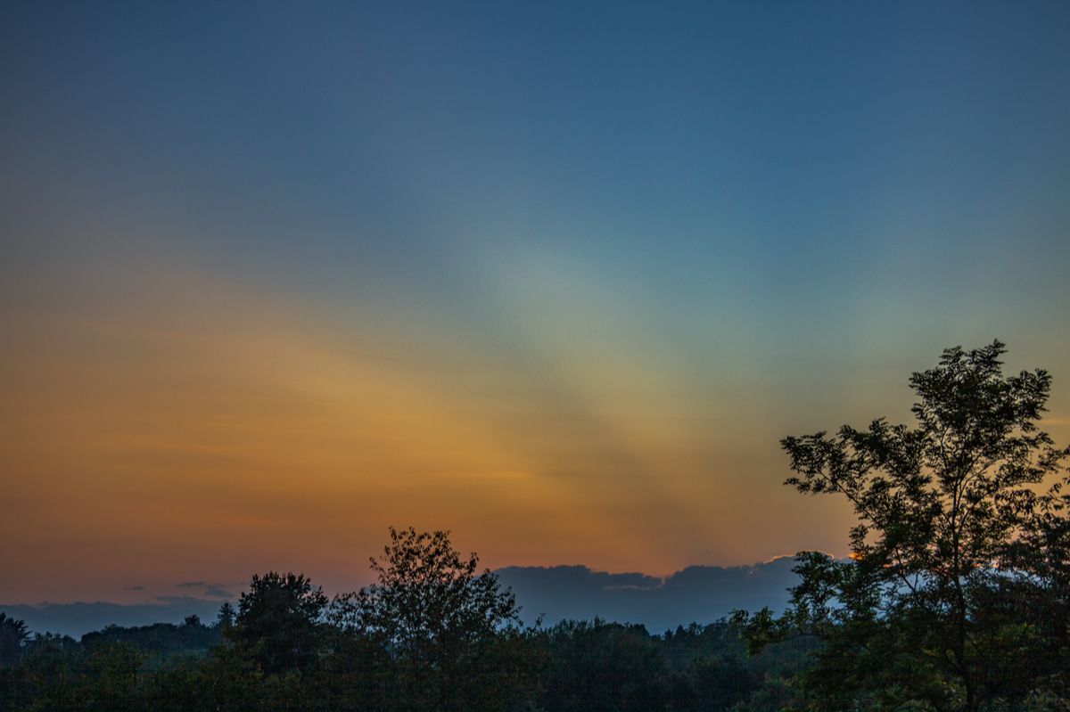 Community photo entitled Crepuscolar rays by Paolo Bardelli on 08/01/2024 at Sumirago (Varese), Italy