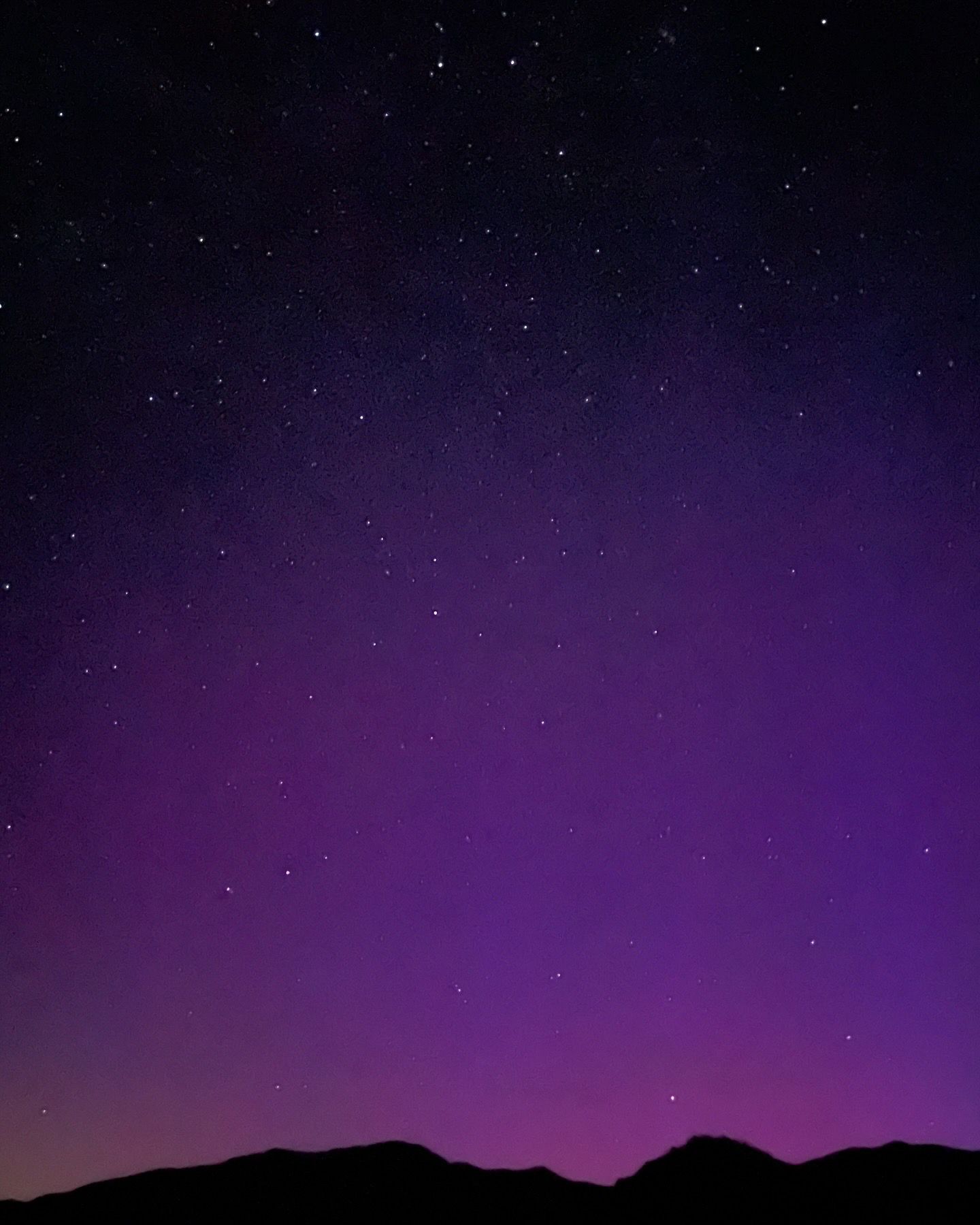 Community photo entitled Aurora Borealis viewed from Ventana Wilderness, California by Alison Manning on 08/12/2024 at Indians, Big Sur, California USA