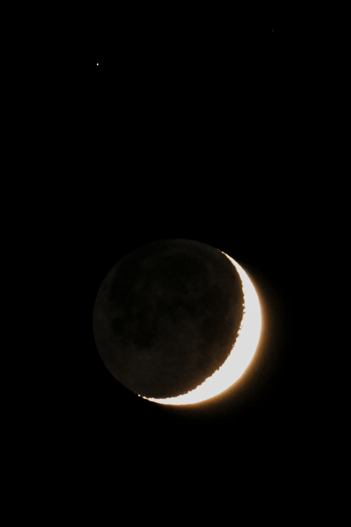 Community photo entitled Waxing Crescent Moon by ANDY BENTLEY on 08/07/2024 at Mountain View, CA, USA