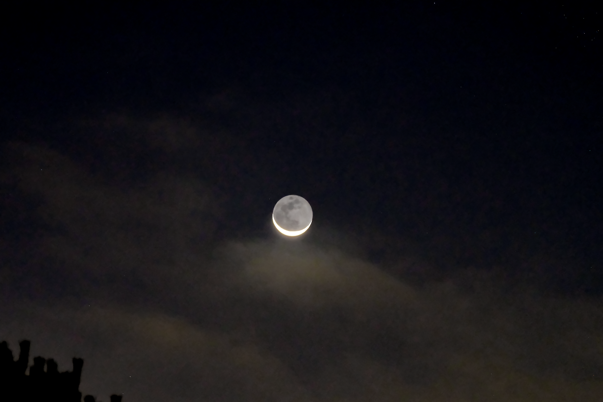 Community photo entitled Waning Crescent Moon by ANDY BENTLEY on 08/31/2024 at Mountain View, CA, USA