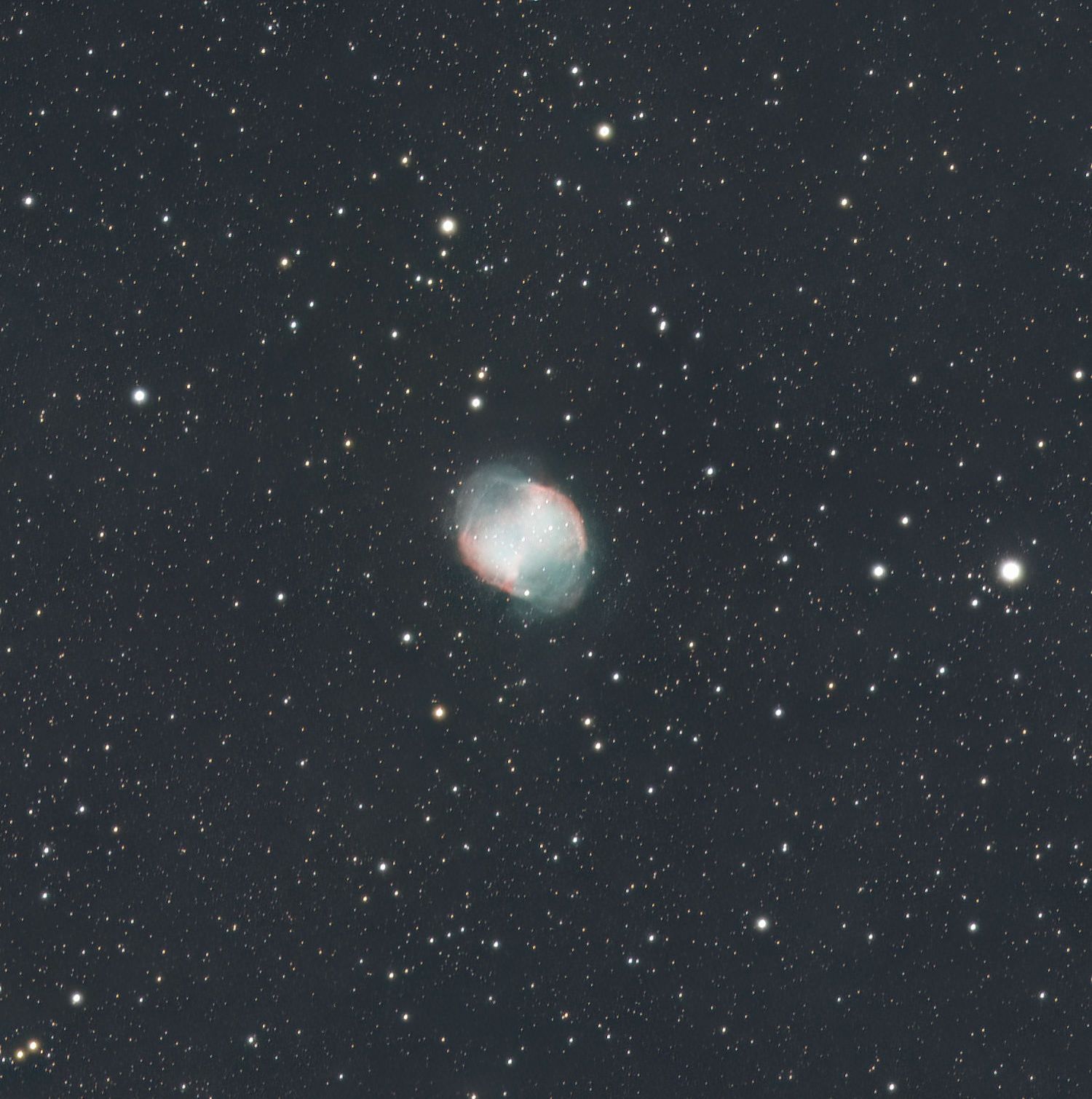 Community photo entitled Dumbbell Nebula by Kris Hazelbaker on 08/01/2024 at Grangeville, Idaho, USA