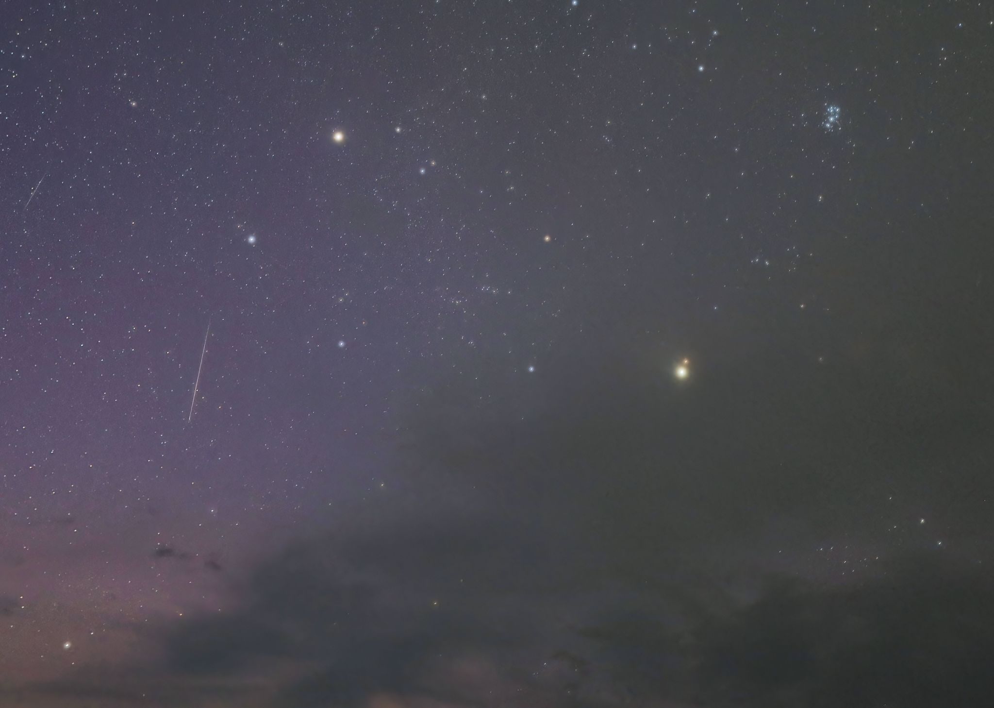 Community photo entitled Perseid meteors by Kris Hazelbaker on 08/13/2024 at Grangeville, Idaho, USA