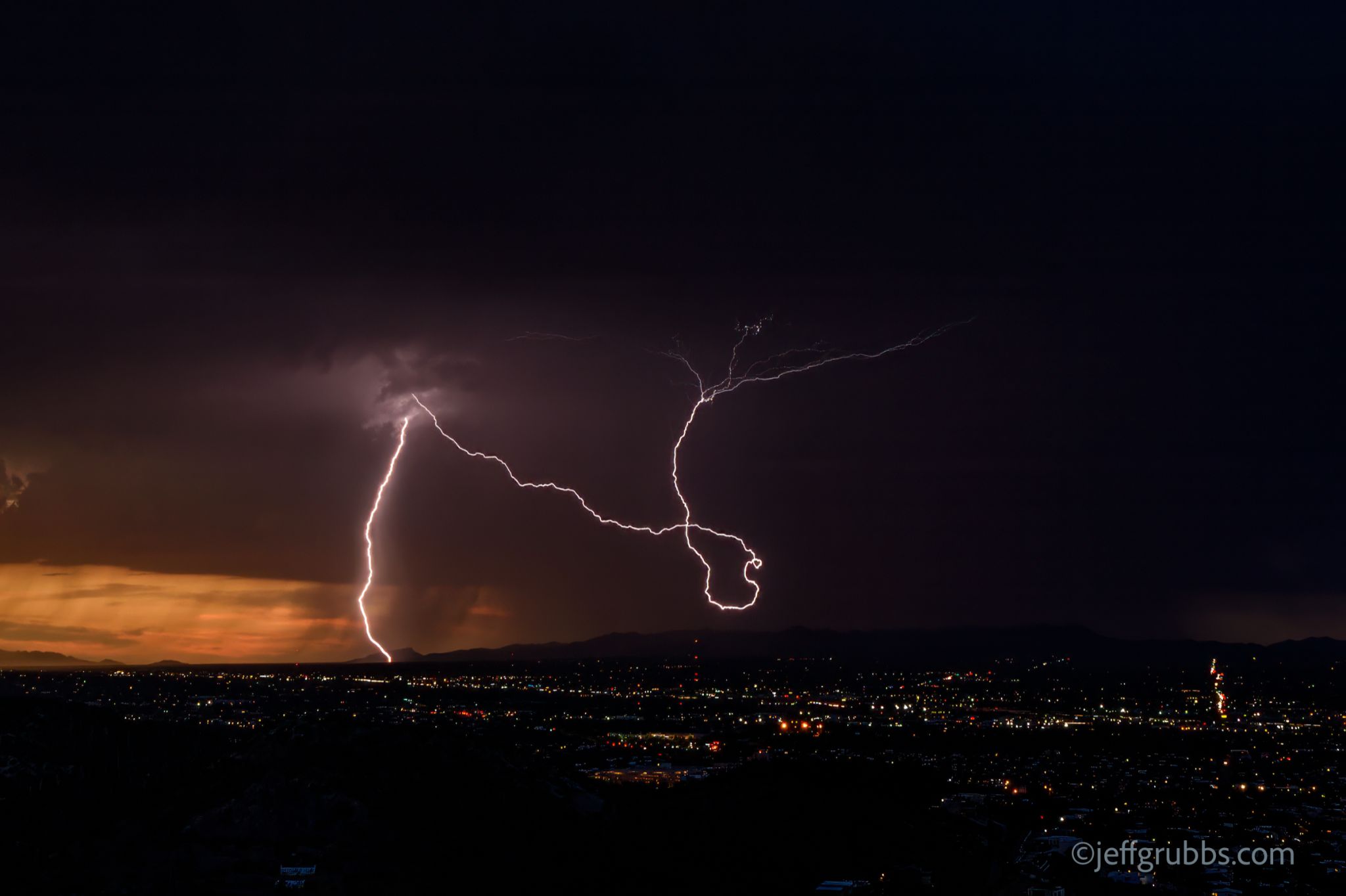 Community photo entitled Loopy Lightning by Jeff Grubbs on 08/02/2024 at Tucson, Arizona USA