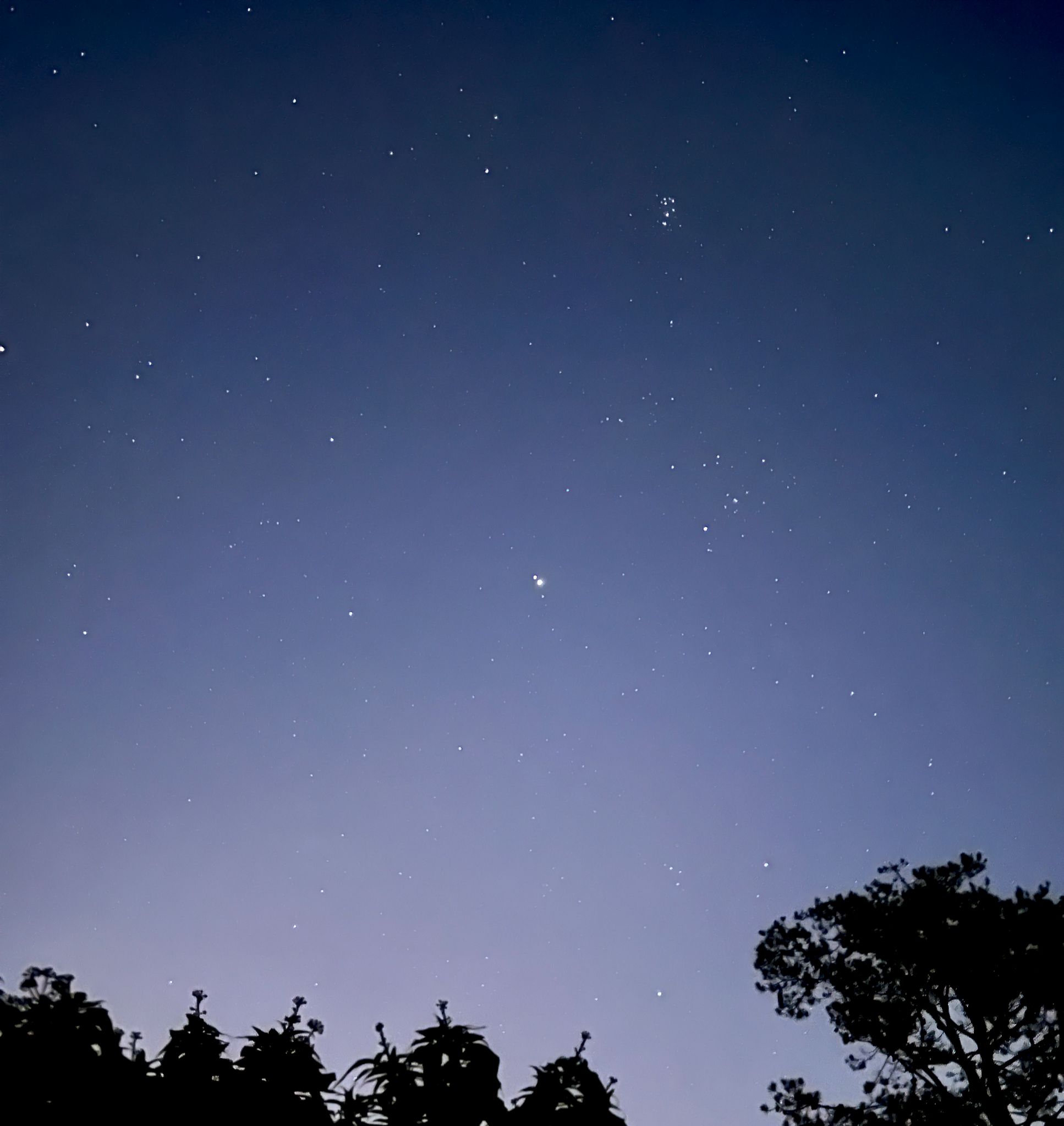 Community photo entitled The Jupiter/Mars Conjunction by Catherine Hyde on 08/14/2024 at Cambria, CA USA