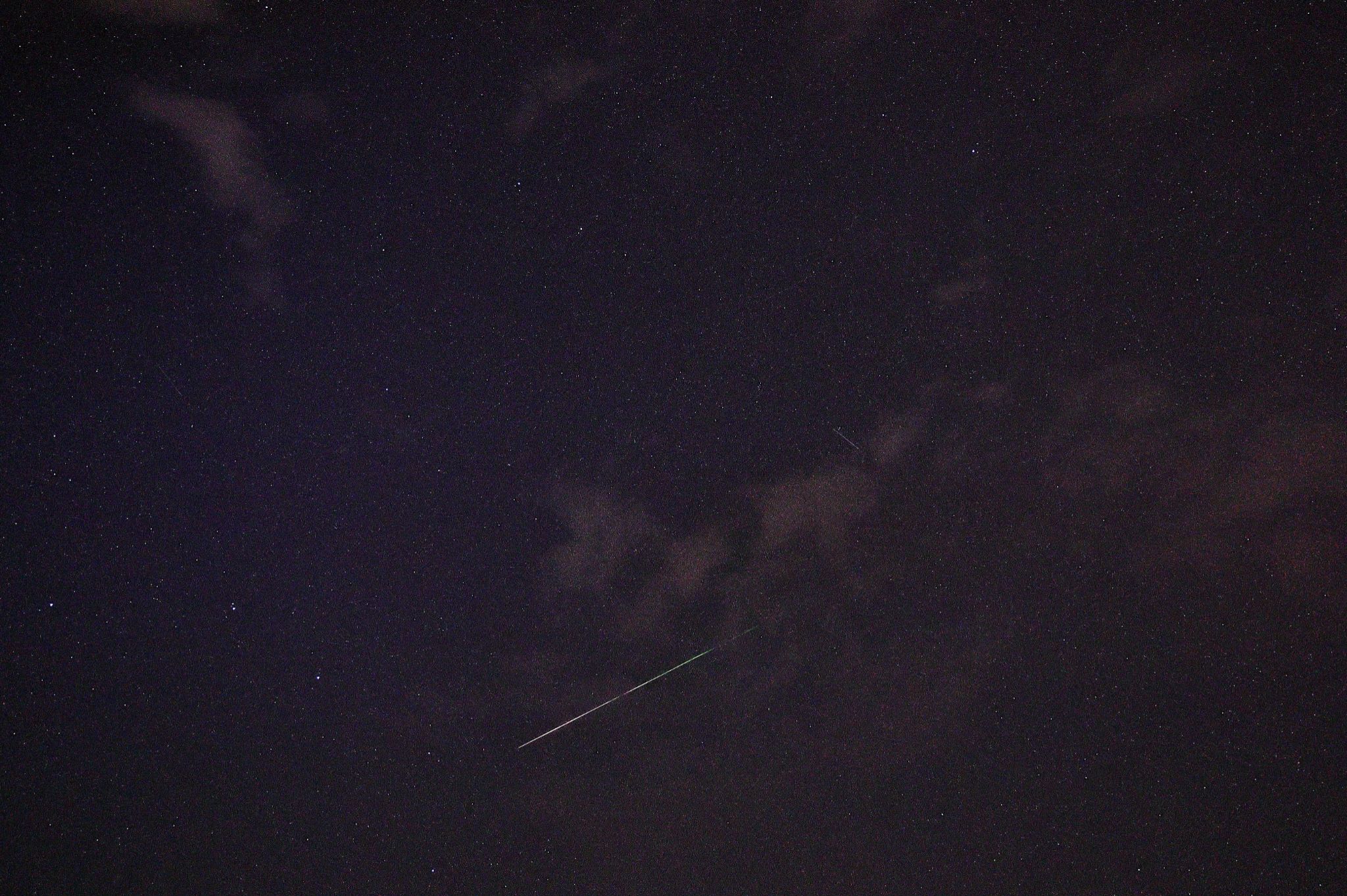 Community photo entitled Big Perseid! by John Scarrott on 08/11/2024 at Jersey, Channel Islands