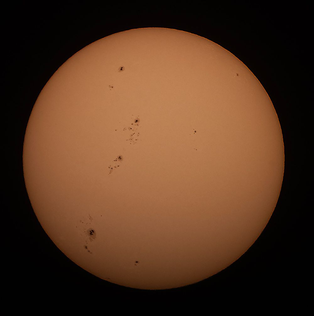 Community photo entitled Sun Activity August 6, 2024 by Steve Wilson on 08/06/2024 at Salina, Kansas  USA