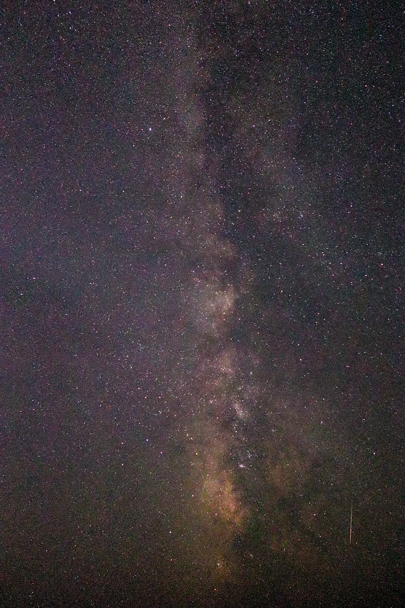 Community photo entitled Milky Way Core with Perseid by Stephanie Vee on 08/12/2024 at Malta