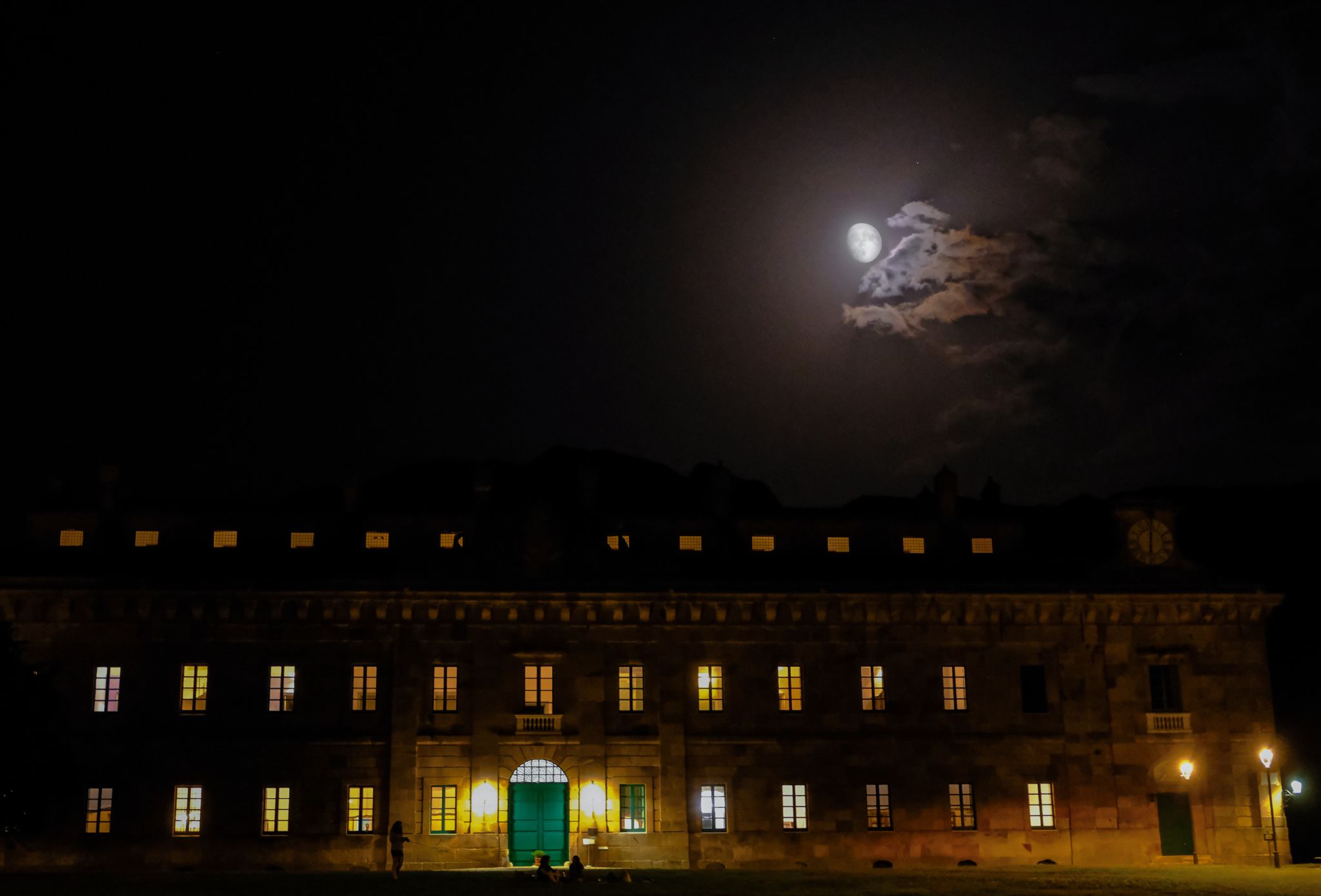 Community photo entitled Lunar iridescences on the Real Casina di Caccia by Teresa Molinaro on 08/16/2024 at Ficuzza, Sicily, Italy